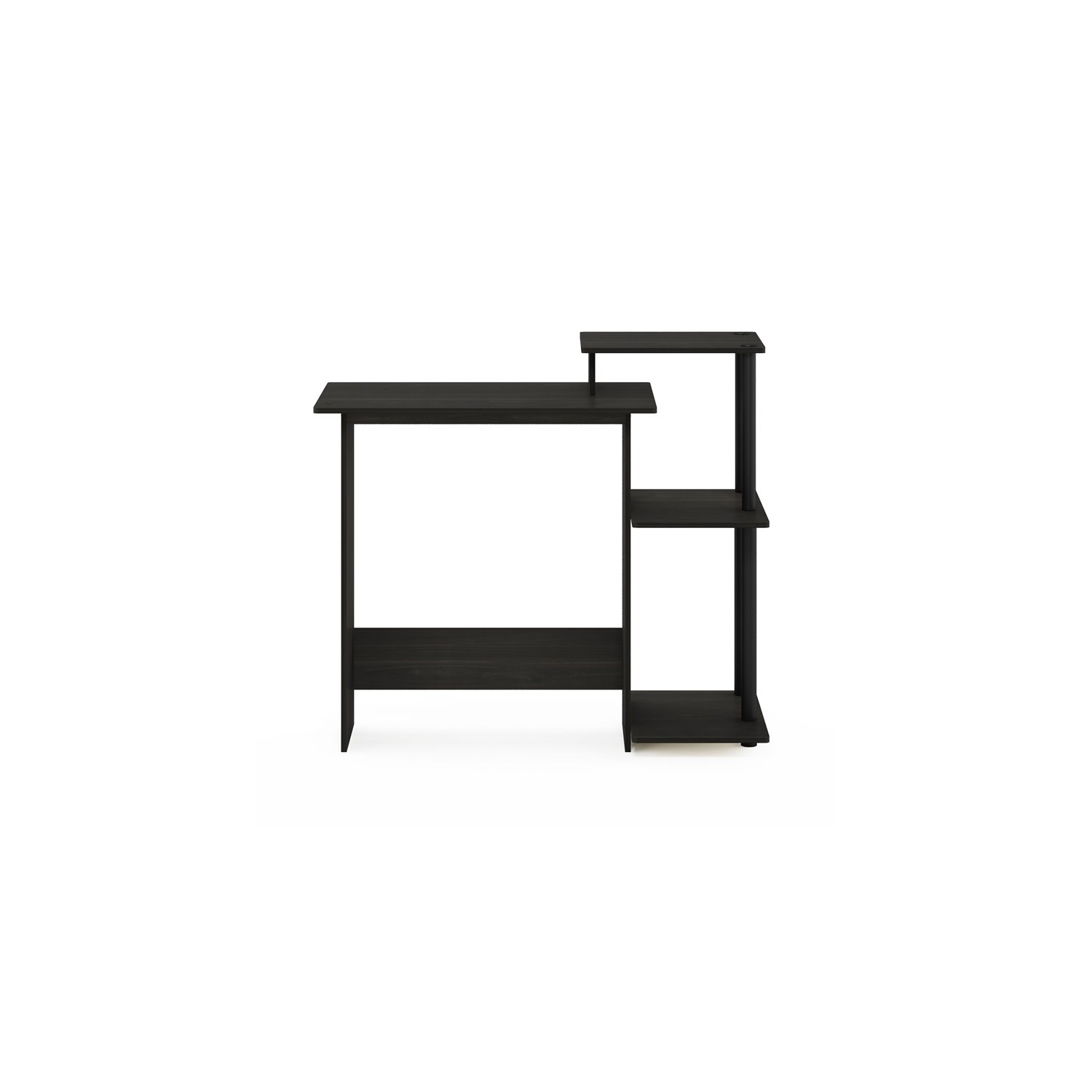 Furinno Efficient Wood Home Laptop Notebook Computer Desk in Espresso/Black