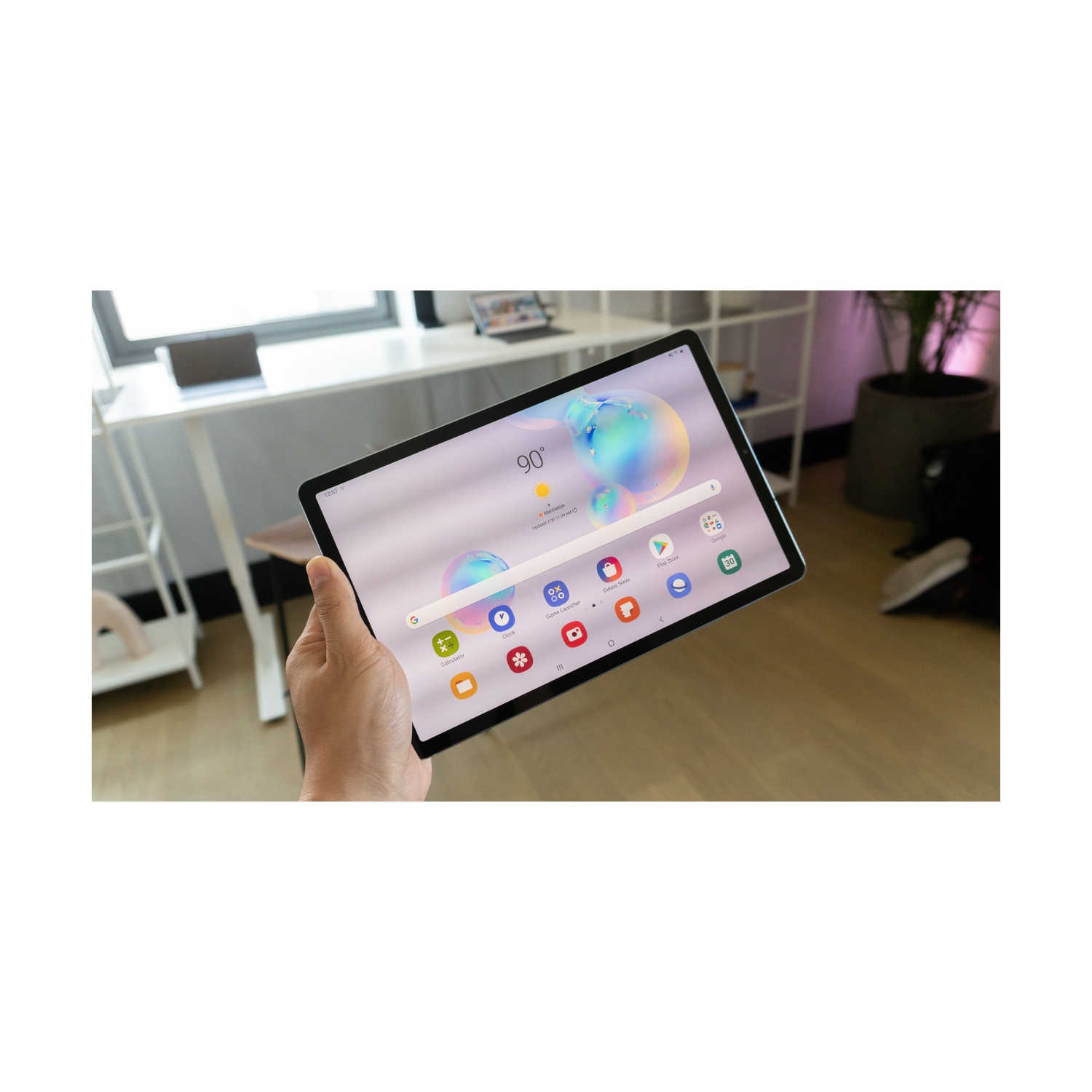 Refurbished - Samsung Galaxy Tab S6 10.5" 256GB Android 9 Tablet With Snapdragon 8150 8-Core Processor - Mountain Grey