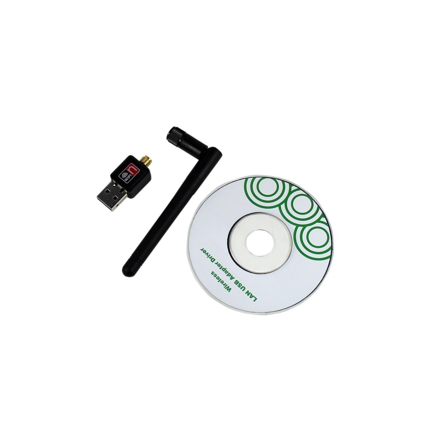 PIX LINK Mini USB WiFi Adapter 150Mbps Wireless N/G/B Network LAN Card with Antenna