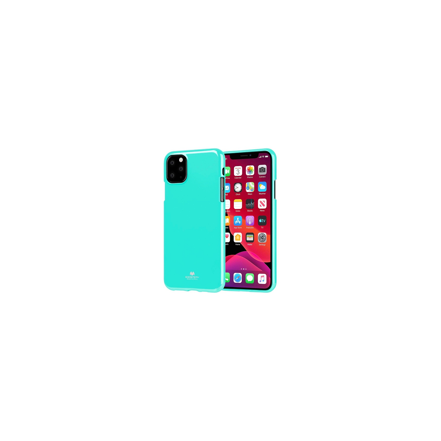 Iphone 11 Pro Goospery Jelly TPU Case, Teal