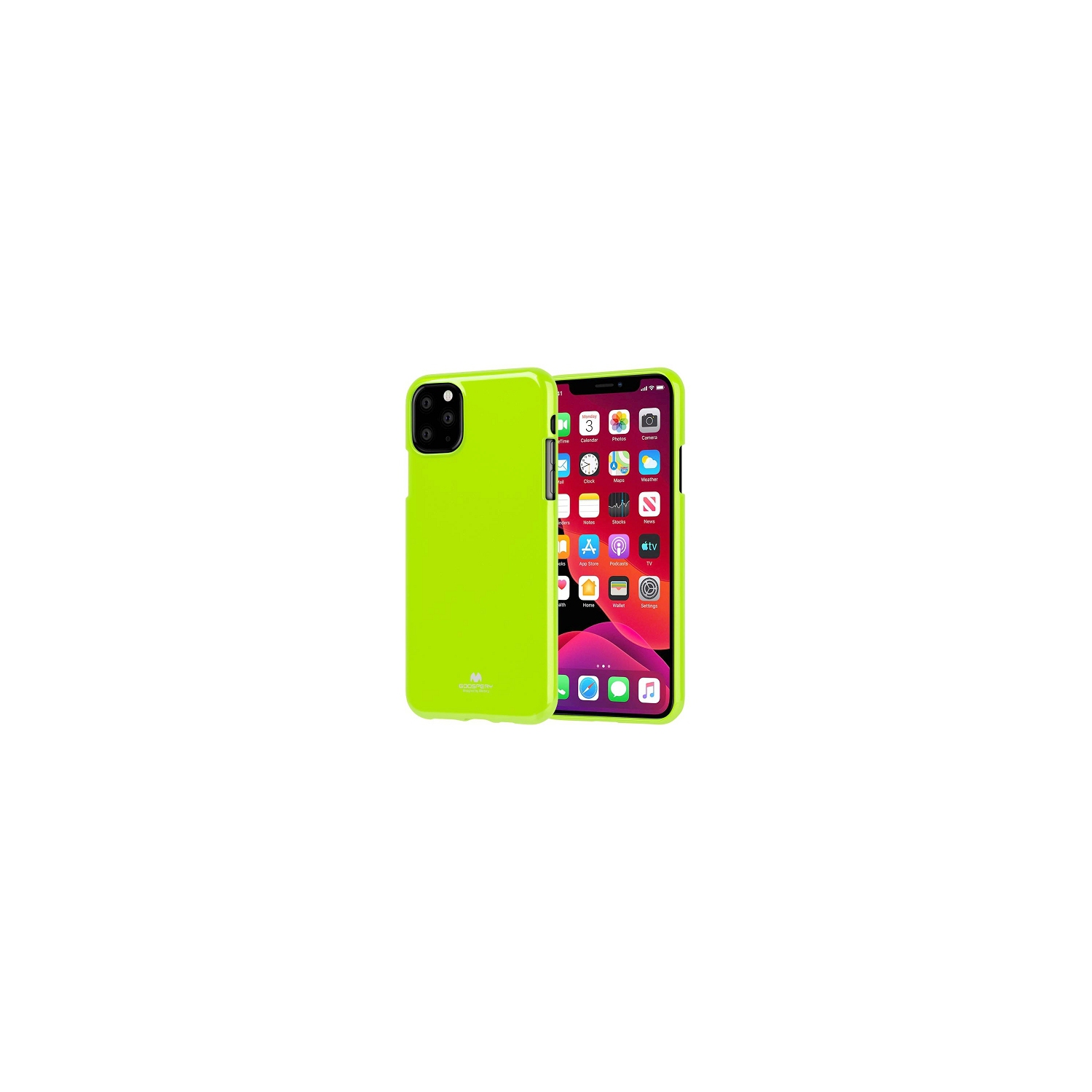 Iphone 11 Pro Goospery Jelly TPU Case, Green