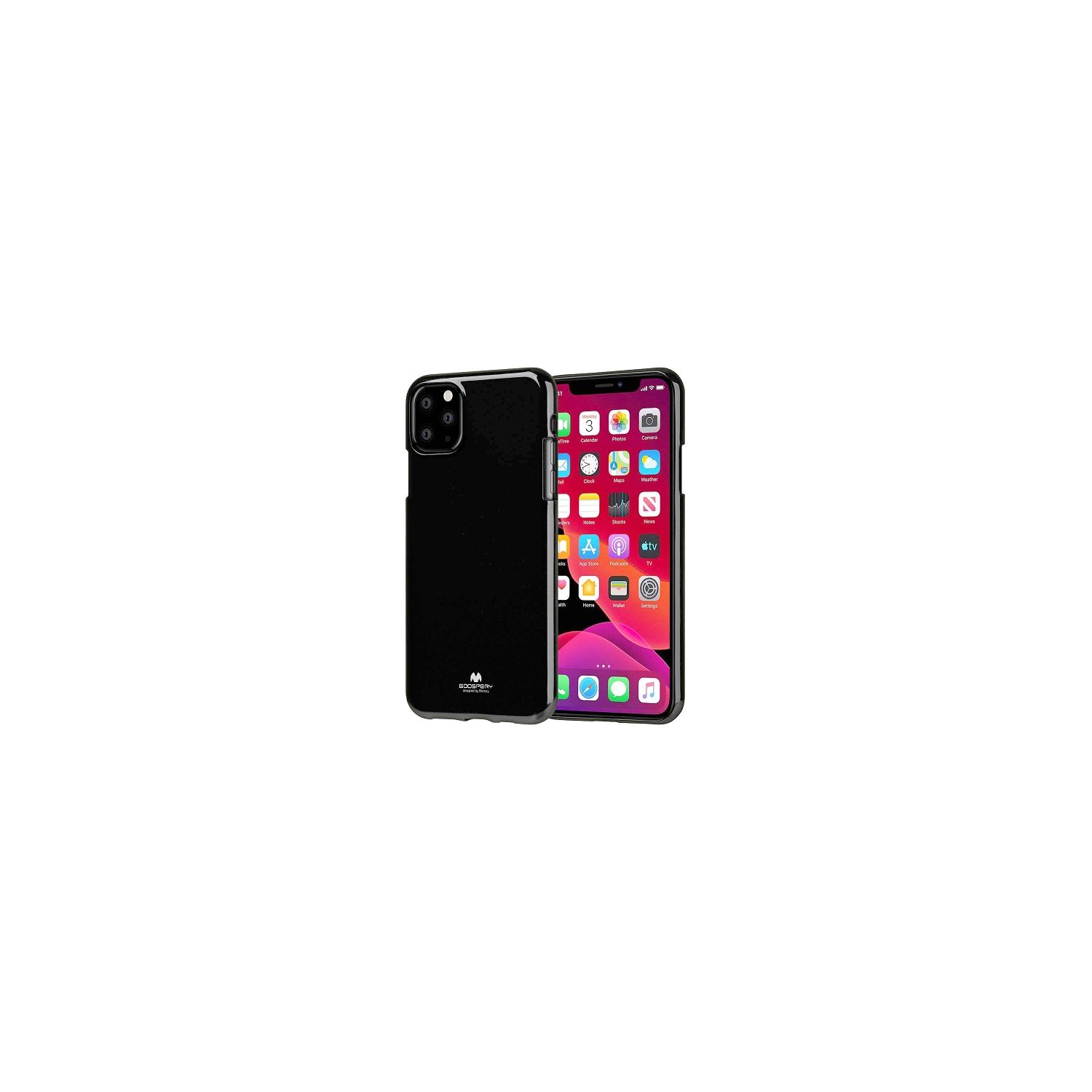 TopSave Iphone 11 Pro Goospery Jelly TPU Case, Black