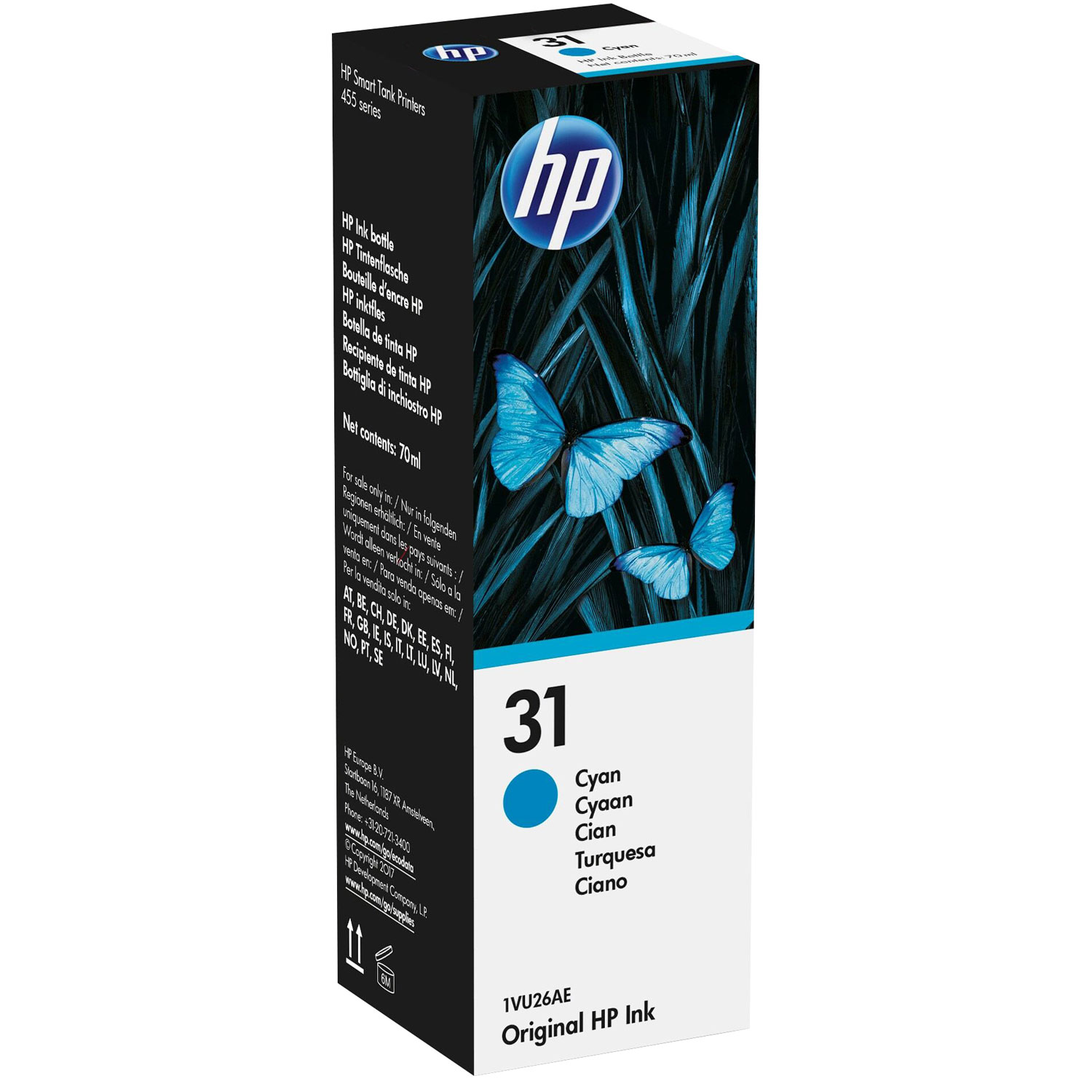 HP 31 Cyan Ink