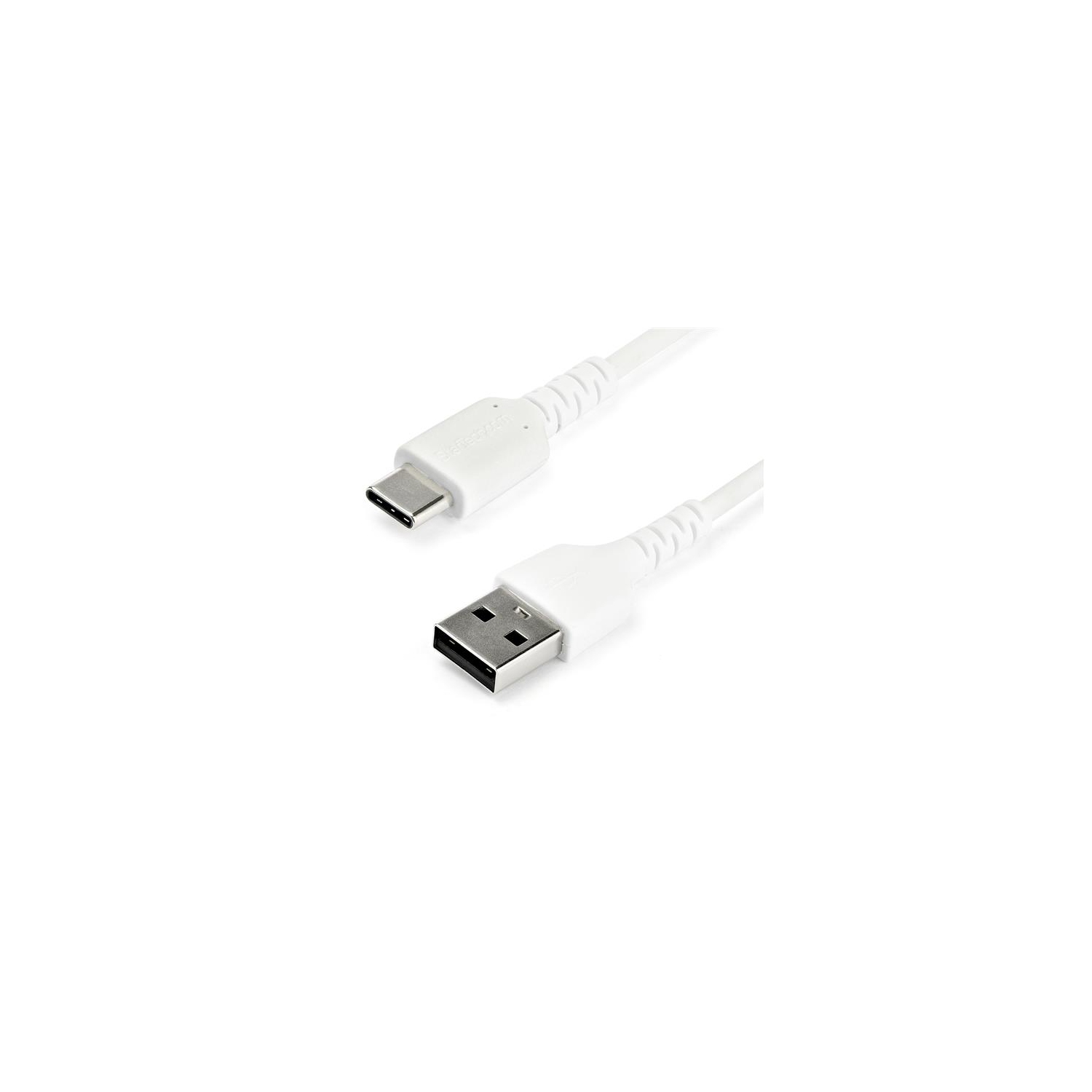 StarTech 2 m / 6.6ft. USB 2.0 to USB C Cable – White – Aramid Fiber