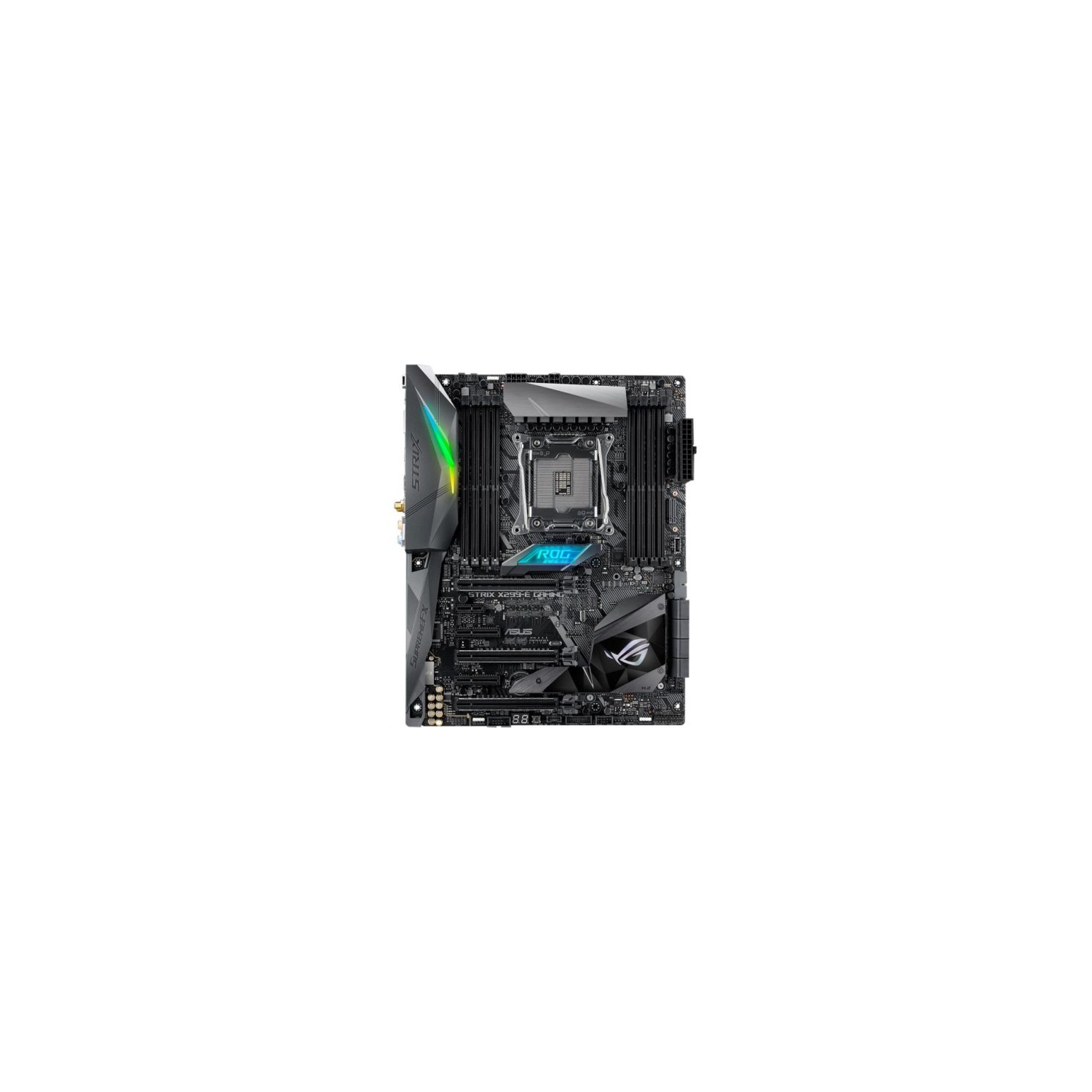 ASUS Motherboard ROG Strix X299-E Gaming Core i7 LGA 2066 DDR4 Dual M.2 USB 3.1 SATA ATX Retail