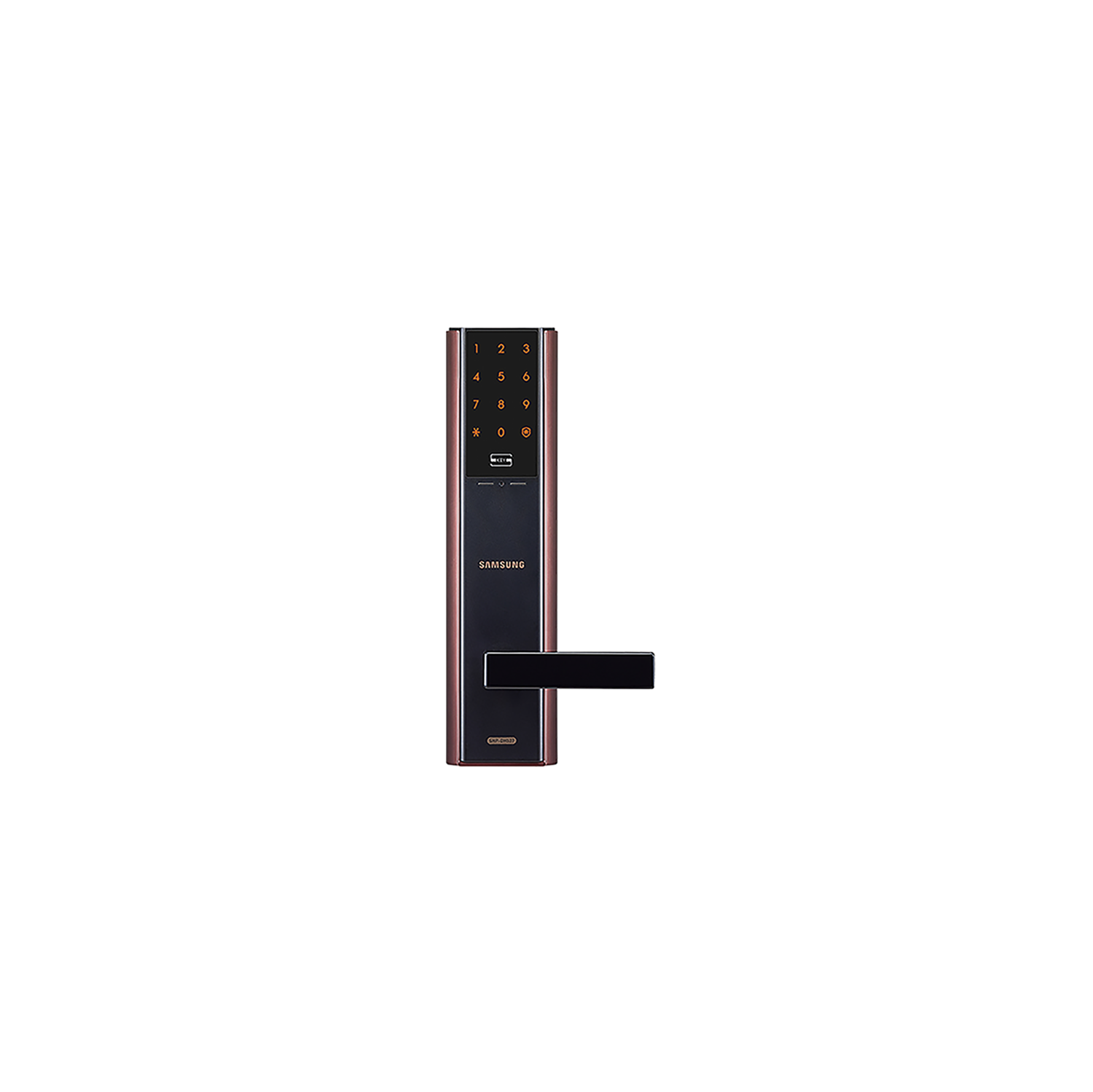 Samsung Smart Digital Mortise Door Lock - Lever (SHP-DH537 Copper)