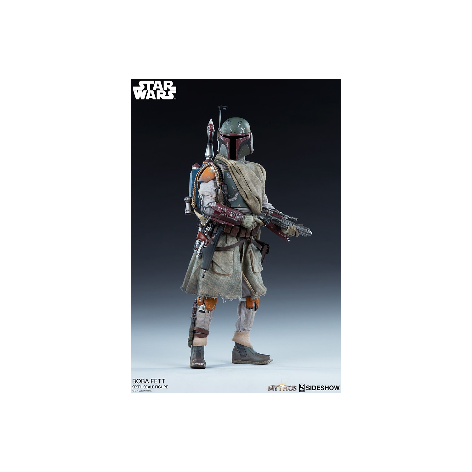 Star Wars Mythos 12 Inch Action Figure 1/6 Scale Series - Boba Fett  Sideshow 100326