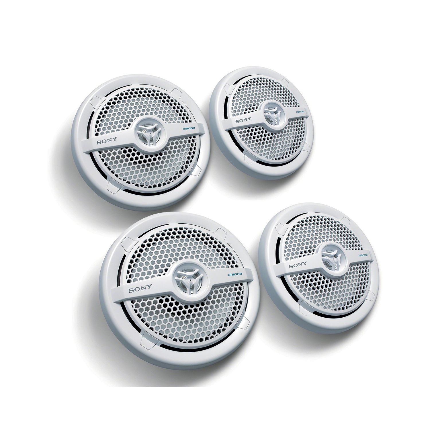 Sony XSMP1621 6.5" Dual Cone Marine Speakers