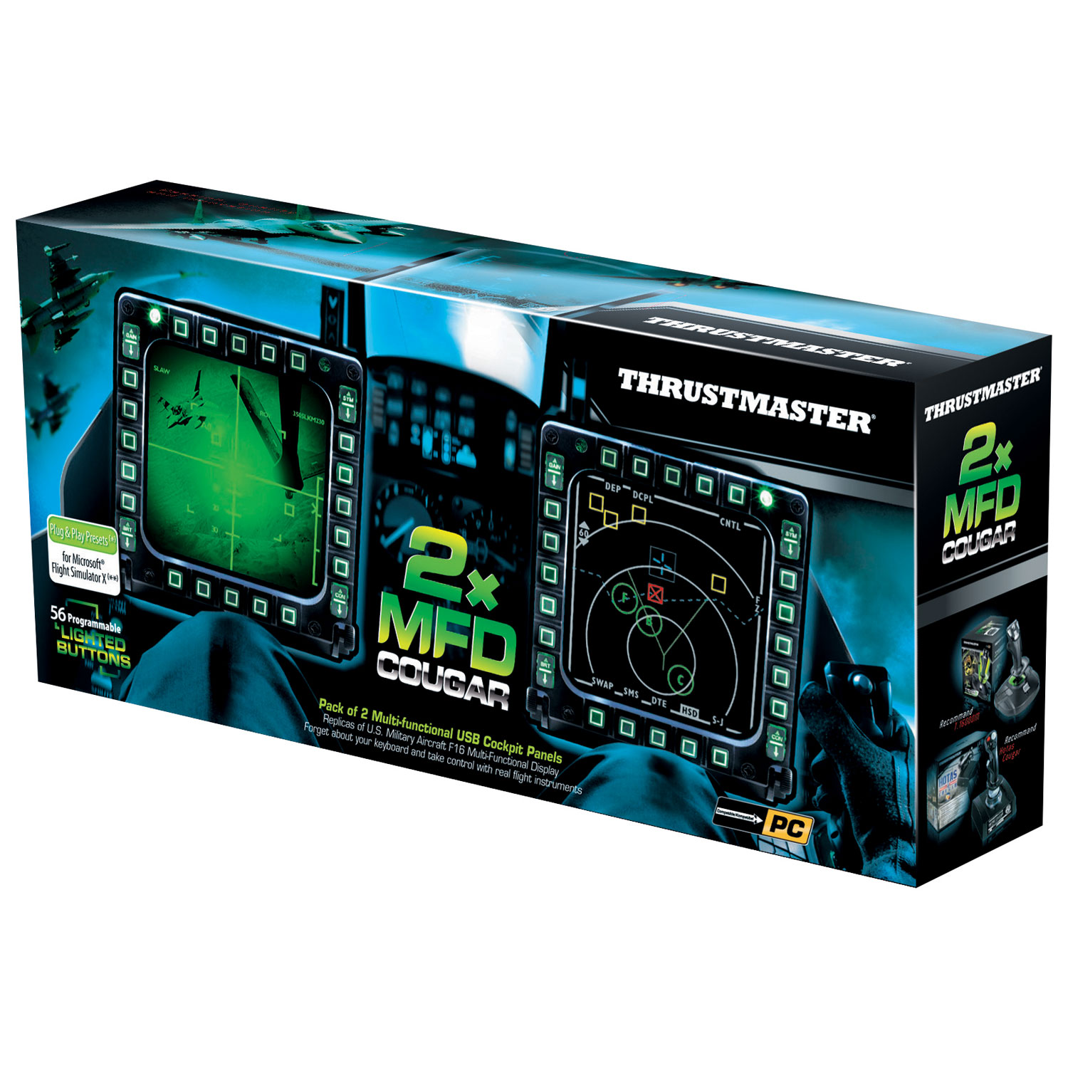 Thrustmaster MFD Cougar Pack Cockpit Panels | Best Buy Canada