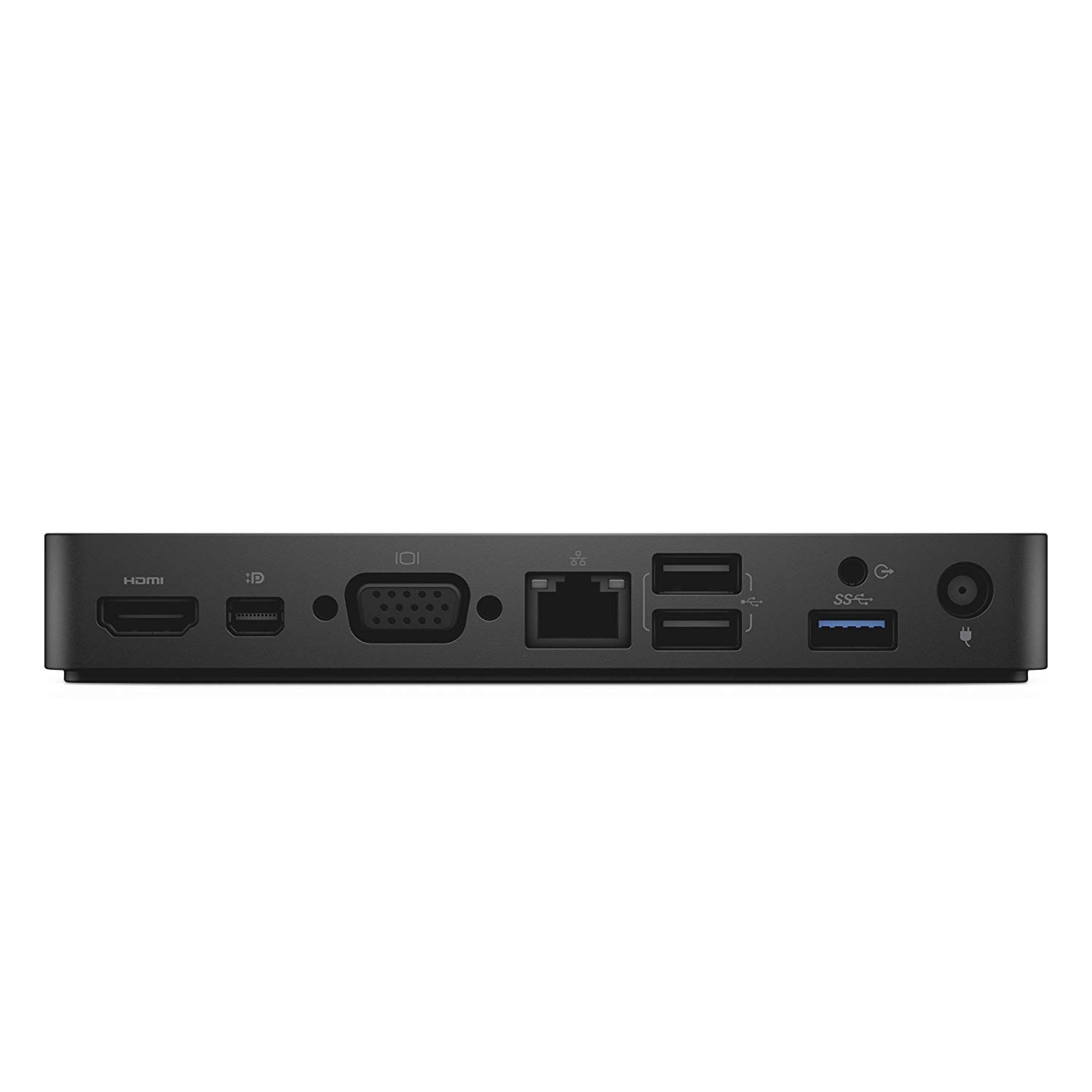 Remis à neuf – Station d’accueil WD15 de Dell (USB-C) 130 W – concentrateur/station d’accueil – USB 3.0, HDMI, Ethernet, port mini DisplayPort