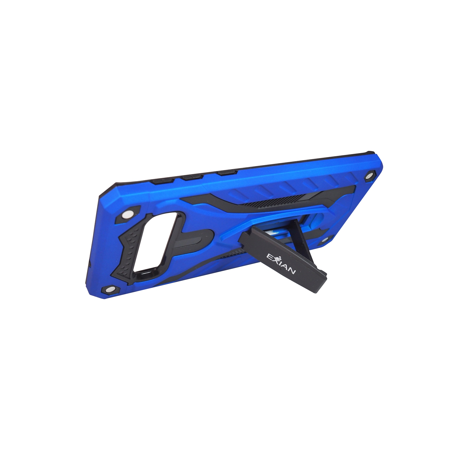 Exian Armored Case with Stand Blue for Samsung Galaxy S10