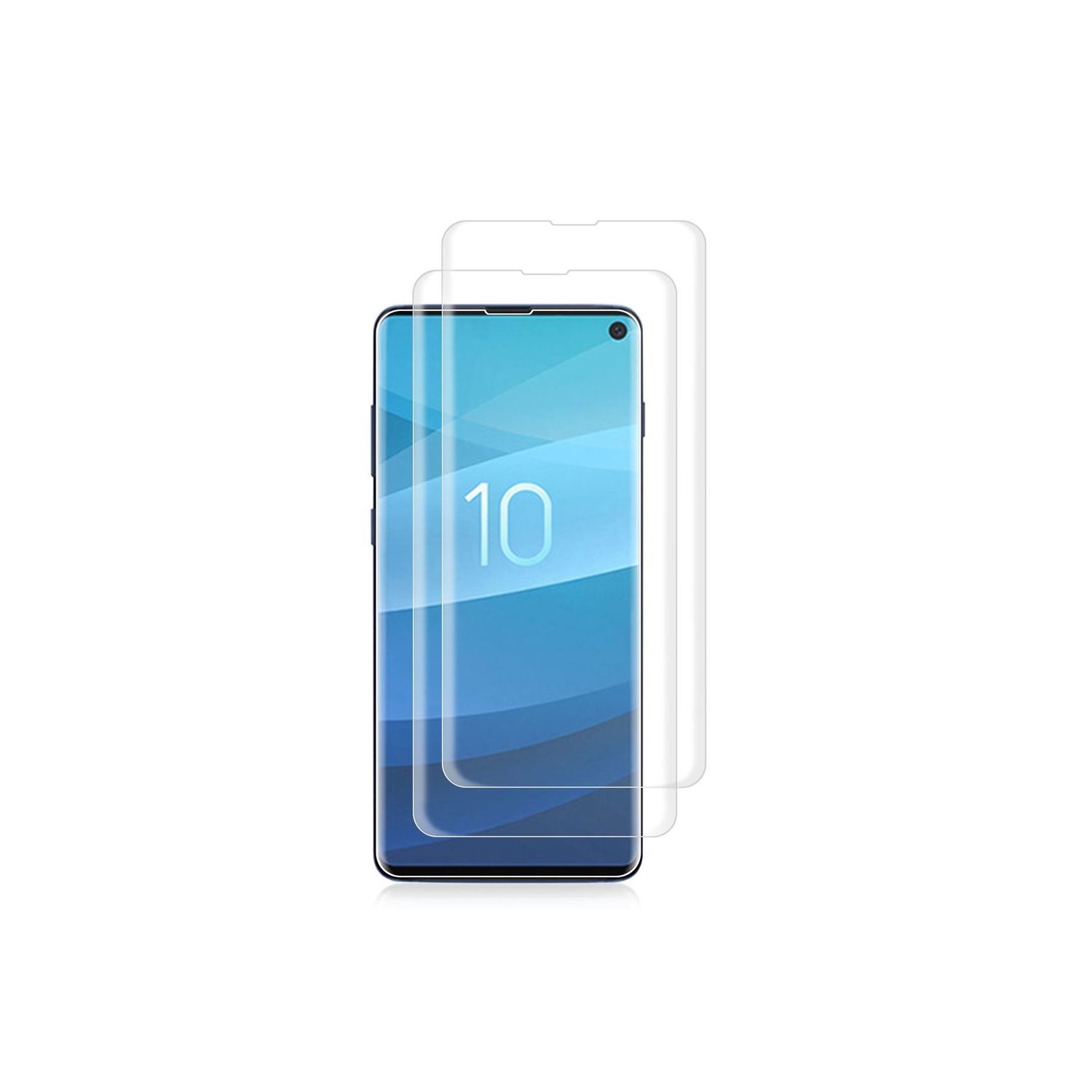 Exian Tempered Glass Edge to Edge 2/PKG for Samsung Galaxy S10