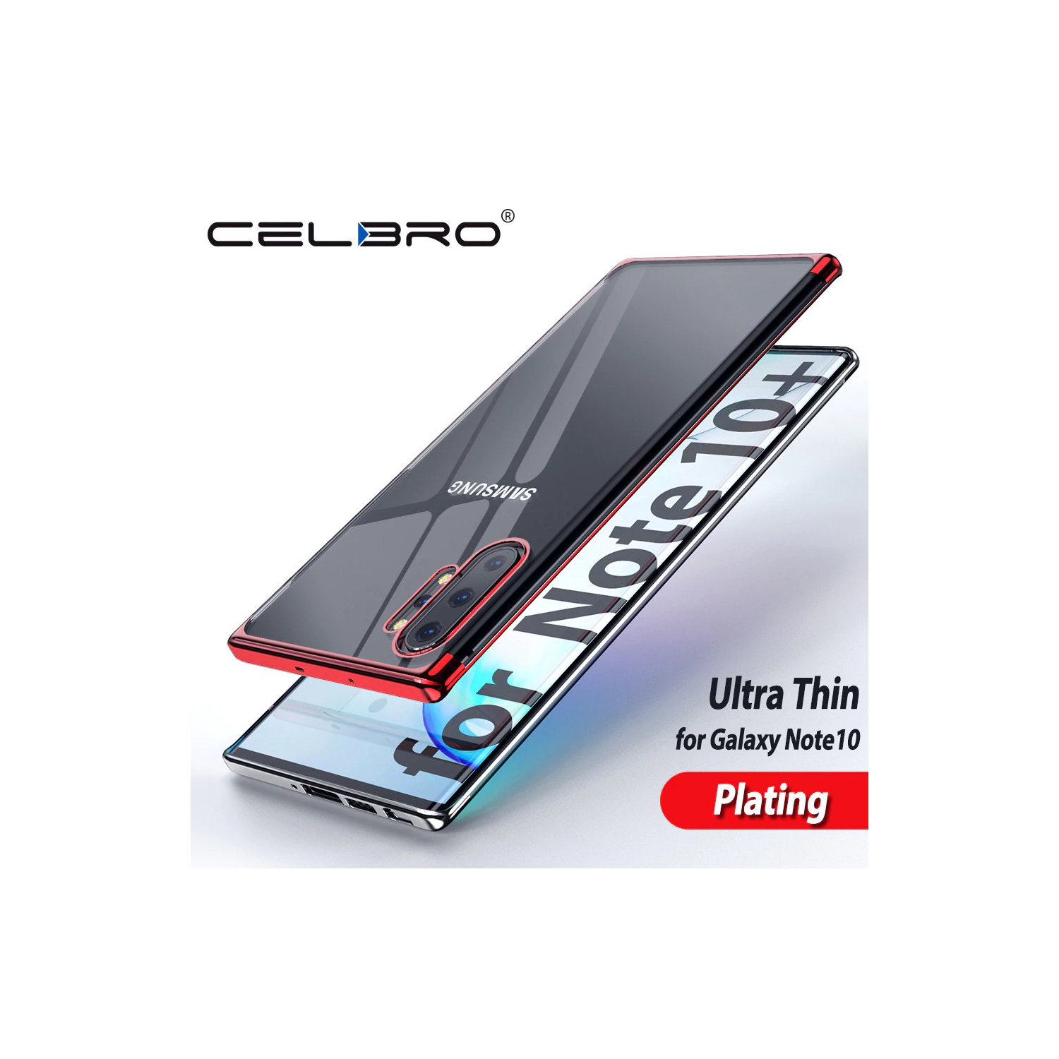 SAMSUNG GALAXY NOTE 10 PLUS CASE- RED