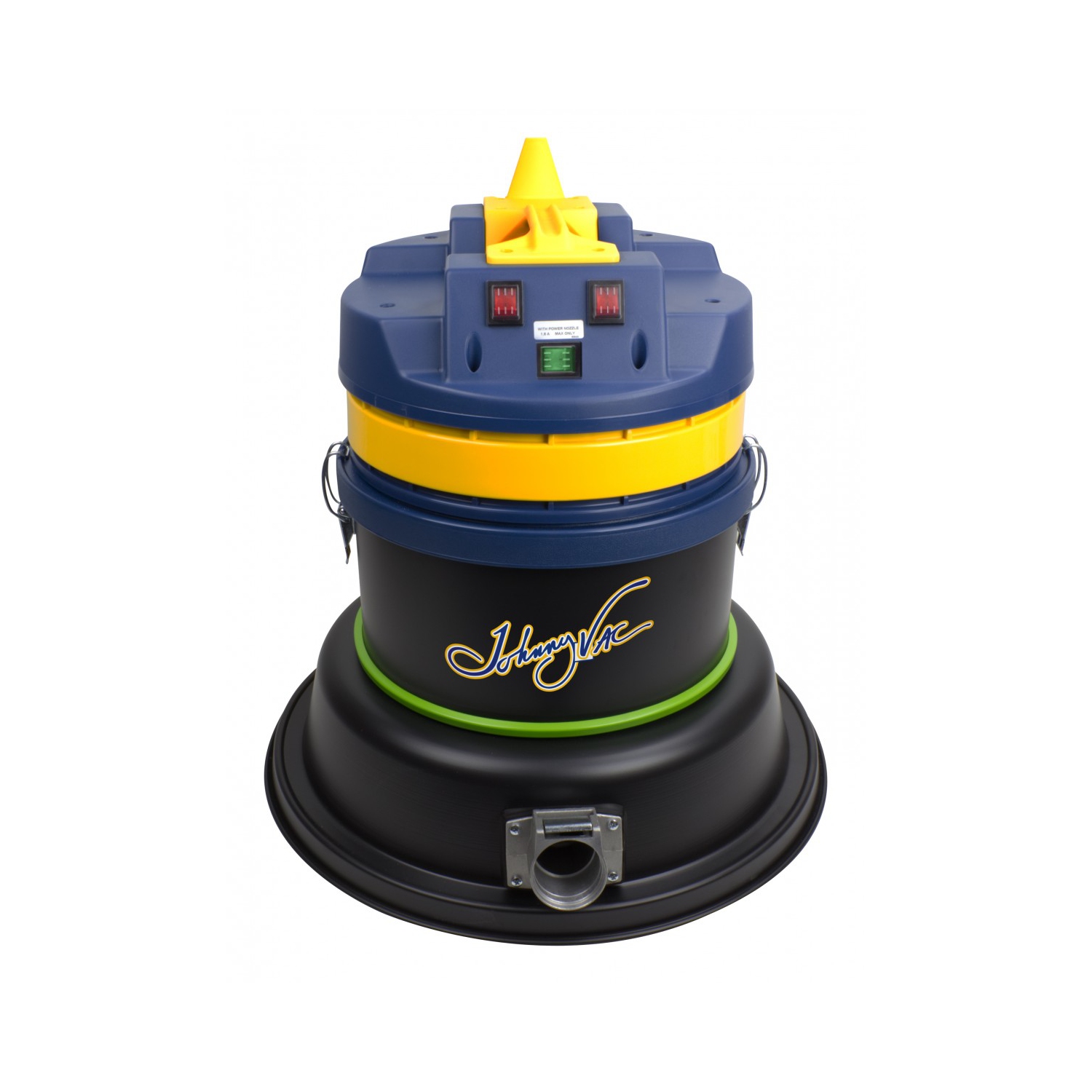 Wet & Dry Commercial Vacuum - 2 Motors - Capacity of 45 Gal - with Accessories & Trolley - 30' (9 m) Power Cord