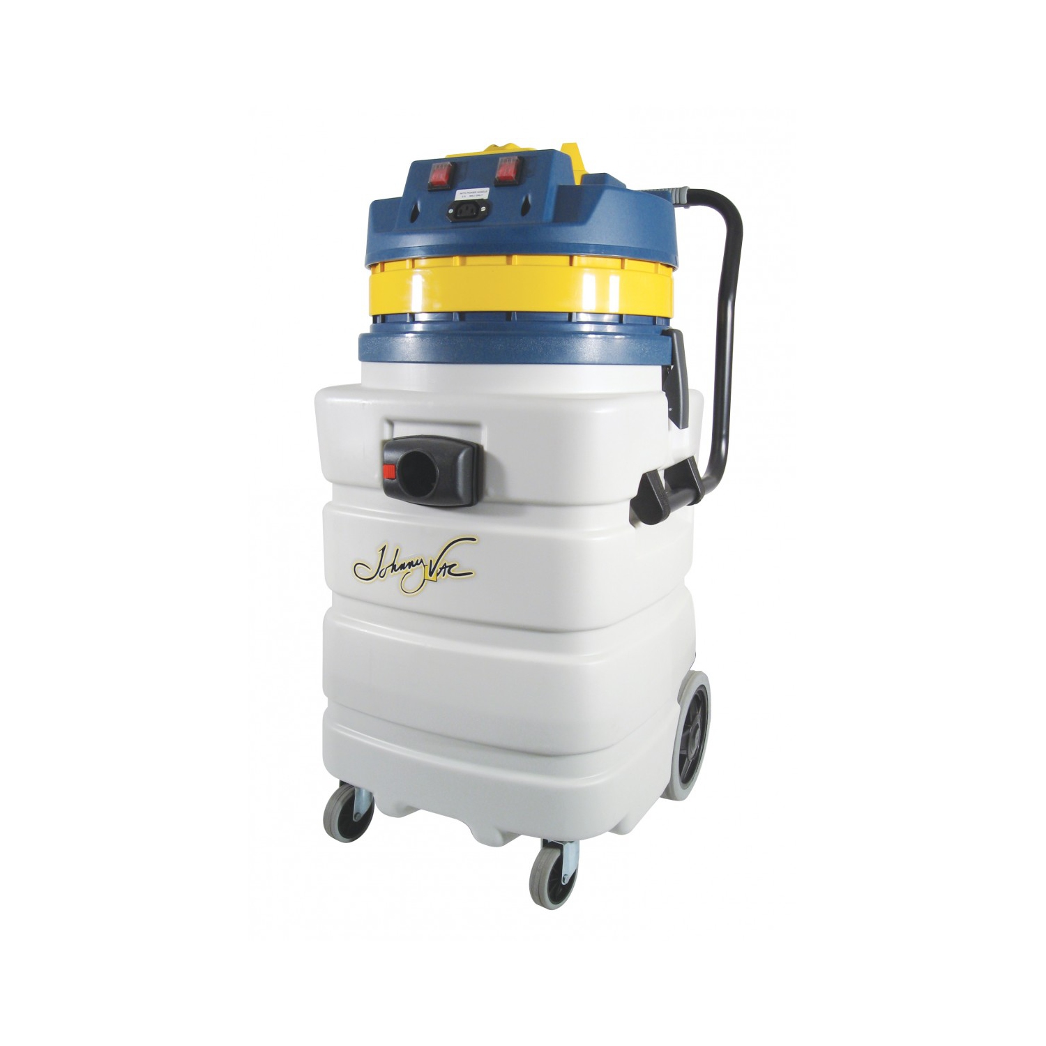 Aspirateur commercial pour déchets secs et humides de service intense, capacité de 85 L, 2 moteurs, prise électrique, tuyau de 3 m (10 pi)