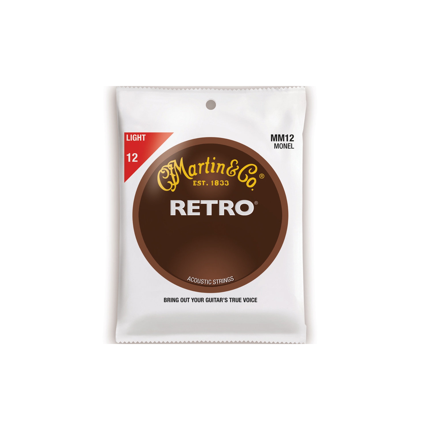 Martin Retro Acoustic Guitar Strings - Light
