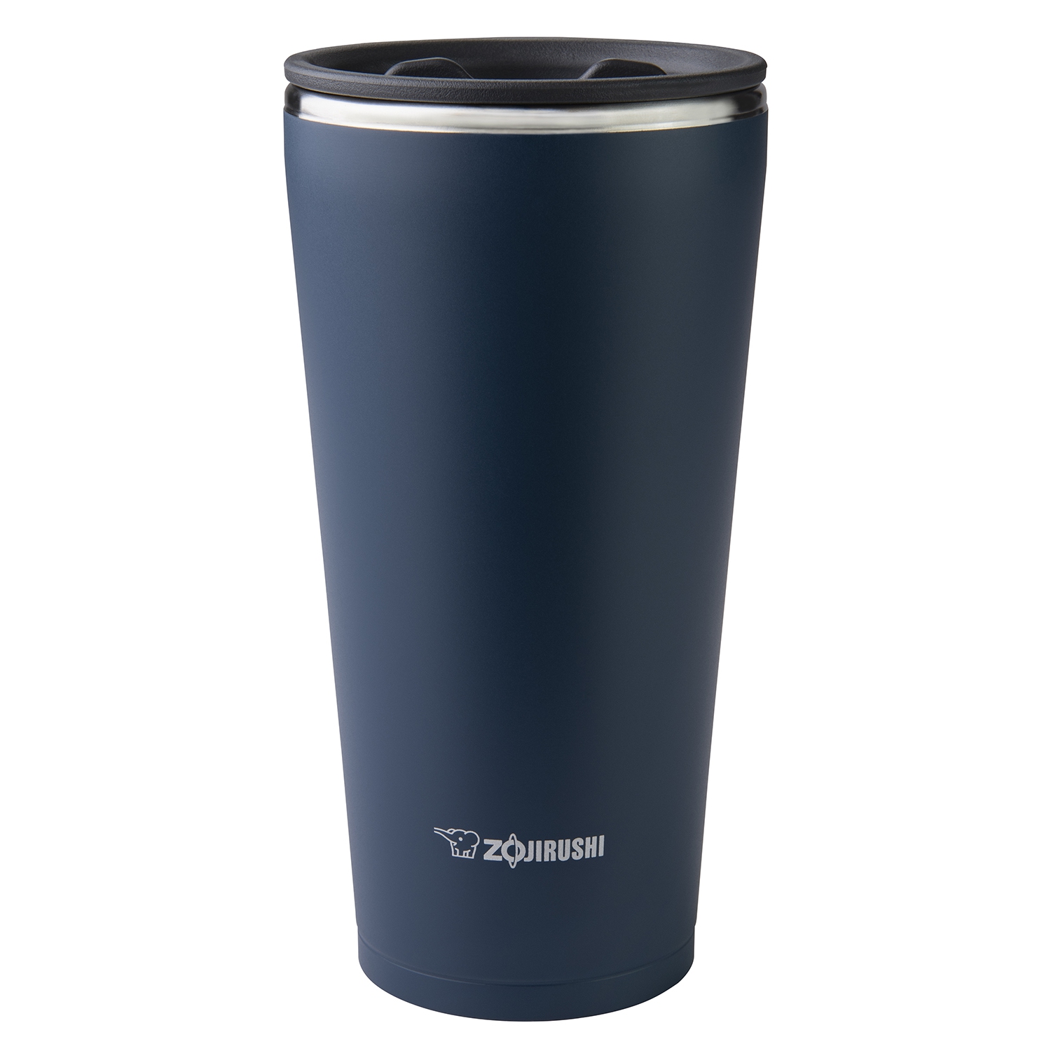 Zojirushi Stainless Travel Mug Tumbler with tea leaf filter SX-FSE45, Navy 15oz