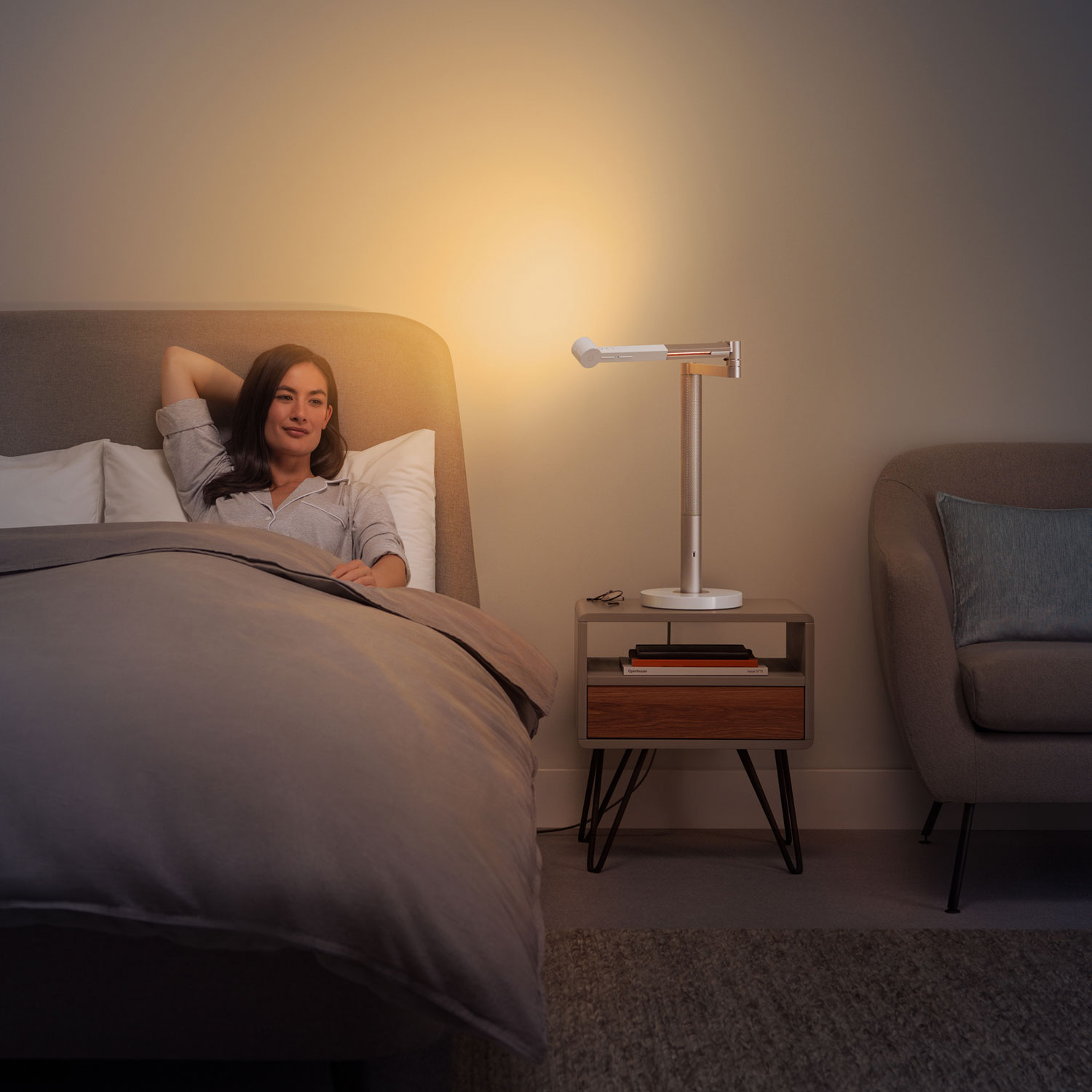 Dyson Lightcycle Morph Desk Light - White