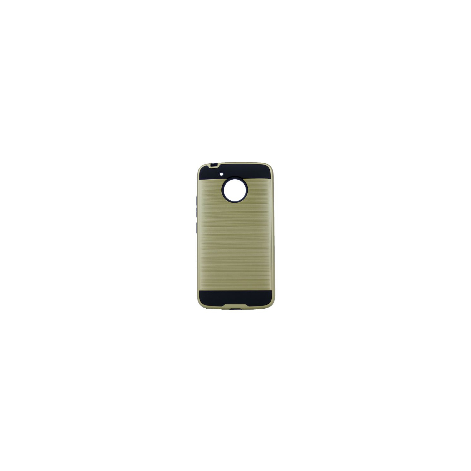 Moto G5 Plus Blush Texture Hard Cover Case, Gold