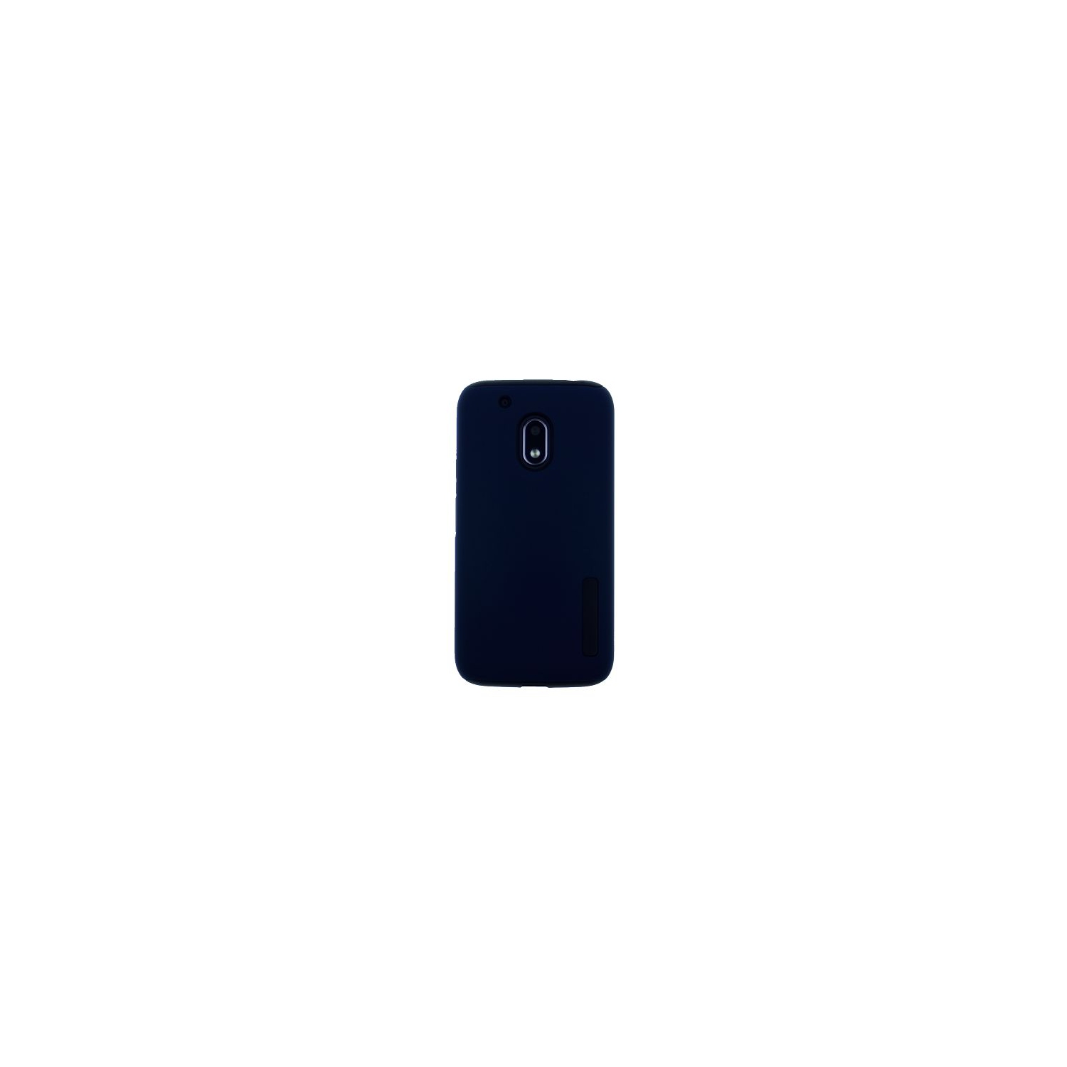 Moto G4 Play Double Layers Hard Case,w/ Smooth Back, Navy Blue