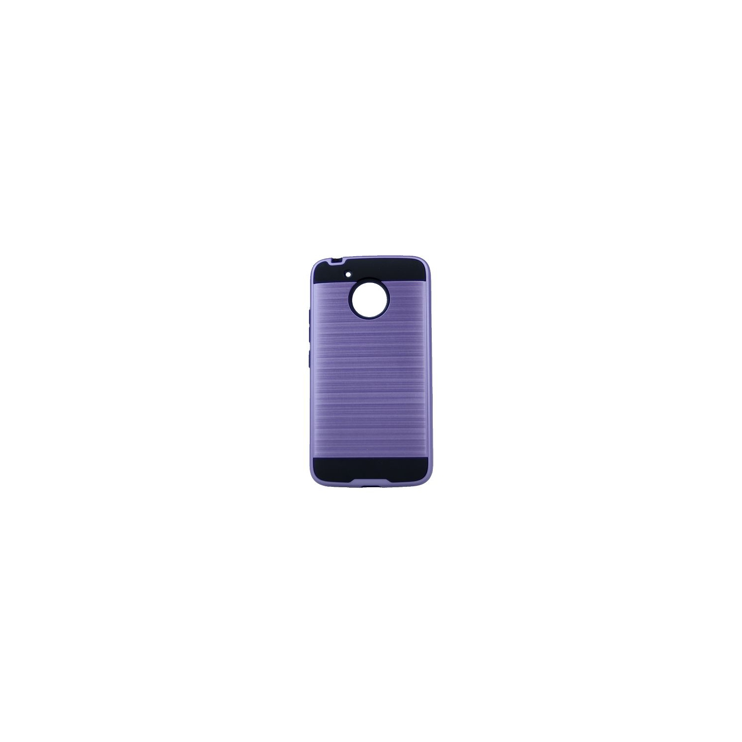 Moto G5 Blush Texture Hard Cover Case, Purple