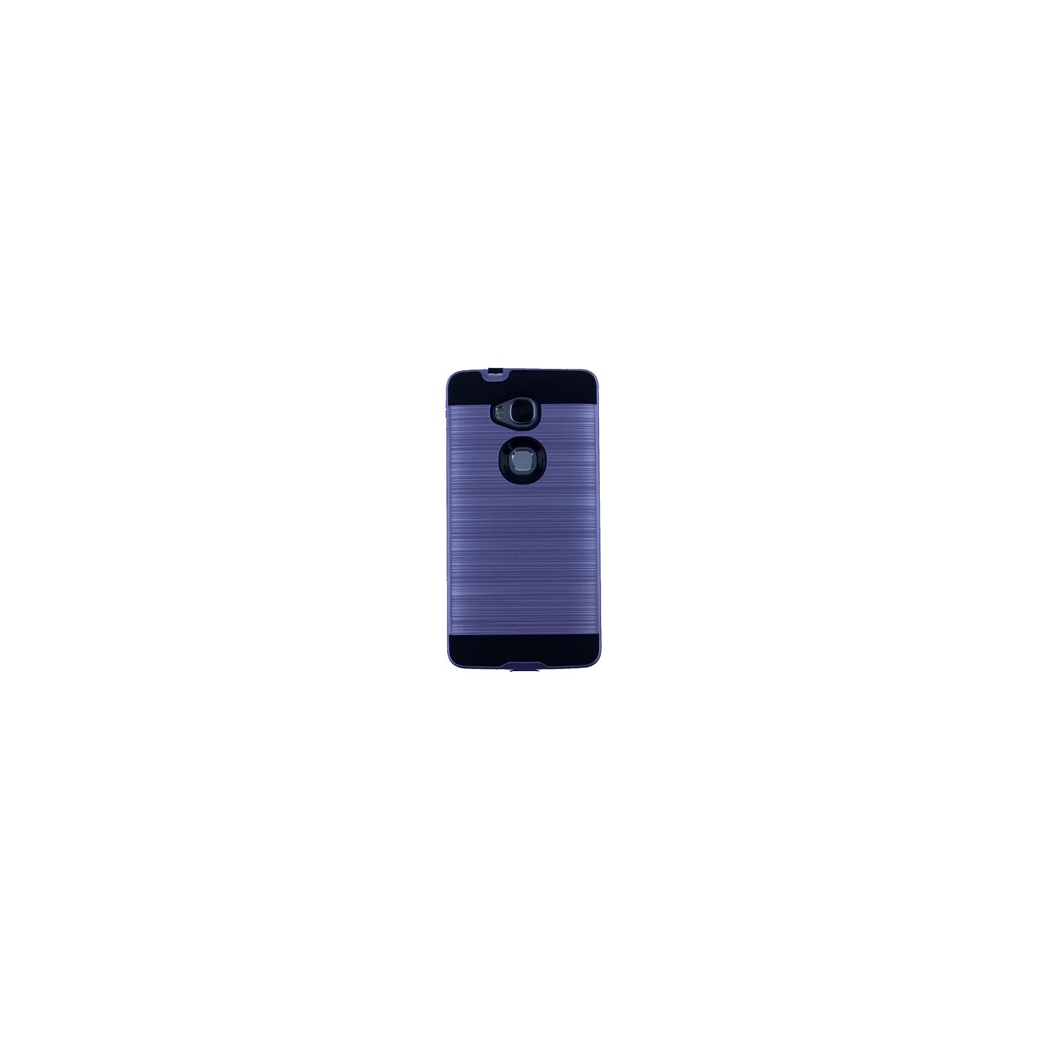 Huawei GR5 Dual Layer Brush Style Hard Case, Purple