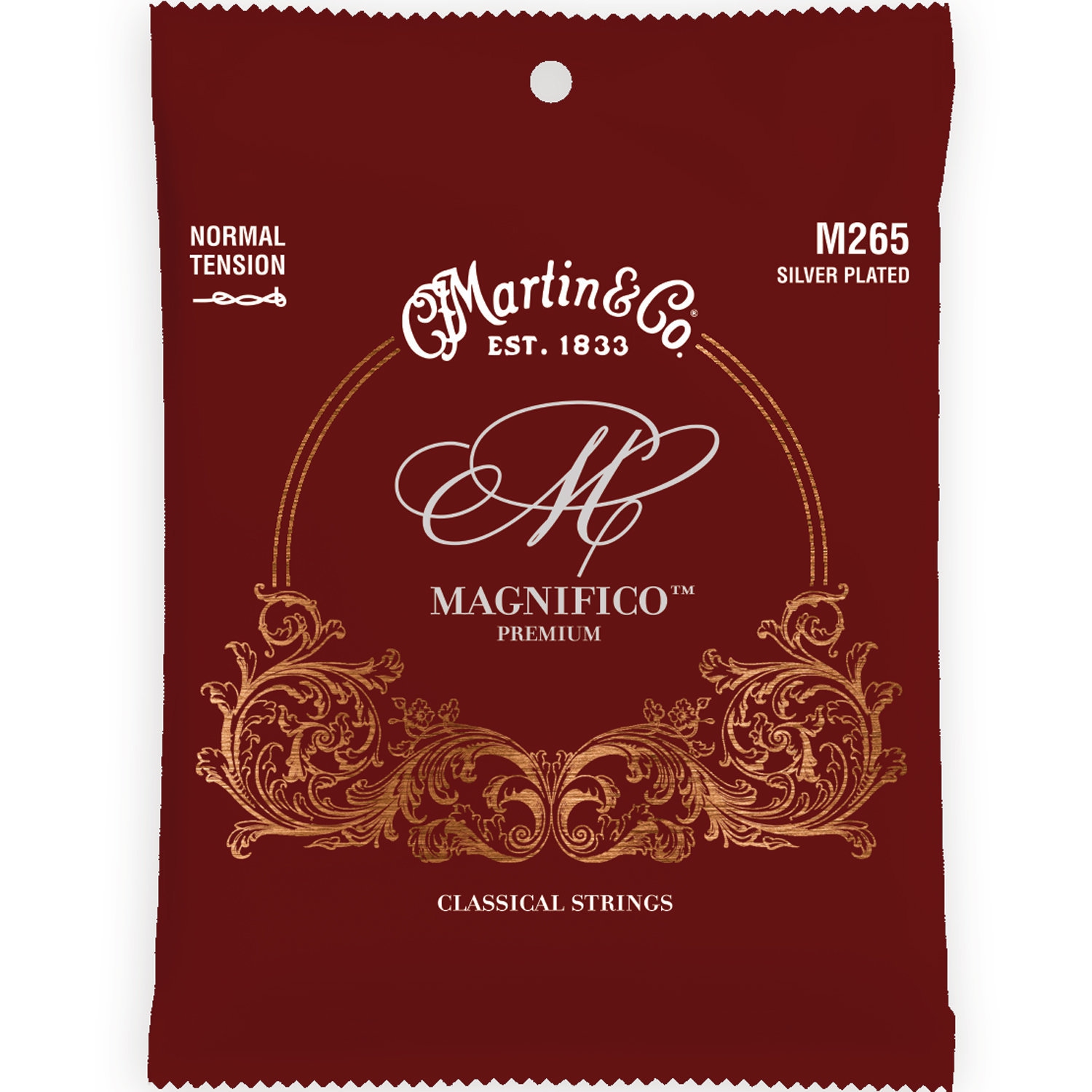 Martin Magnifico Classical Guitar Strings - Silver Plated, Normal