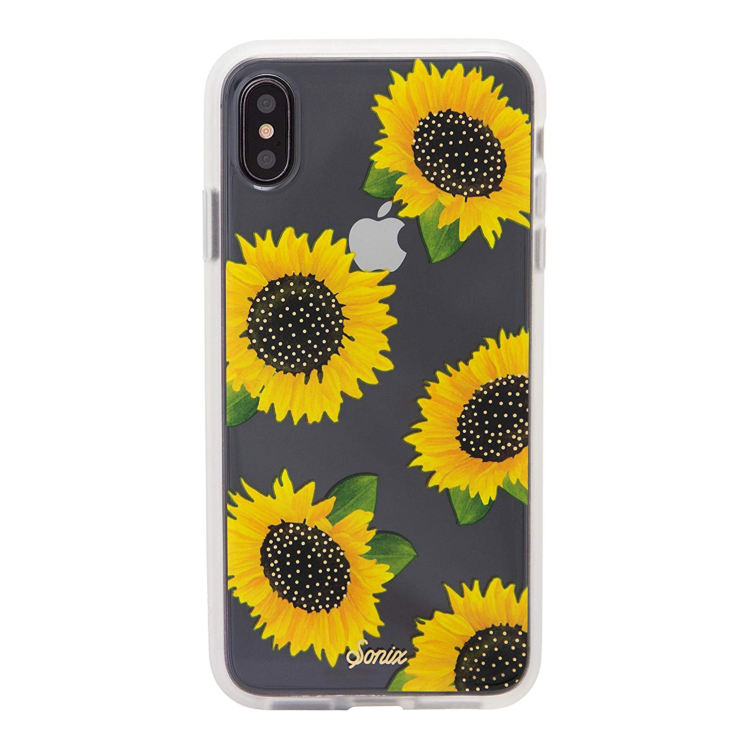 Sonix, Sunflower Cell Phone Case Compatible with iPhone Xs Max [Military Drop Test Certified] Clear Case Series for Apple i...