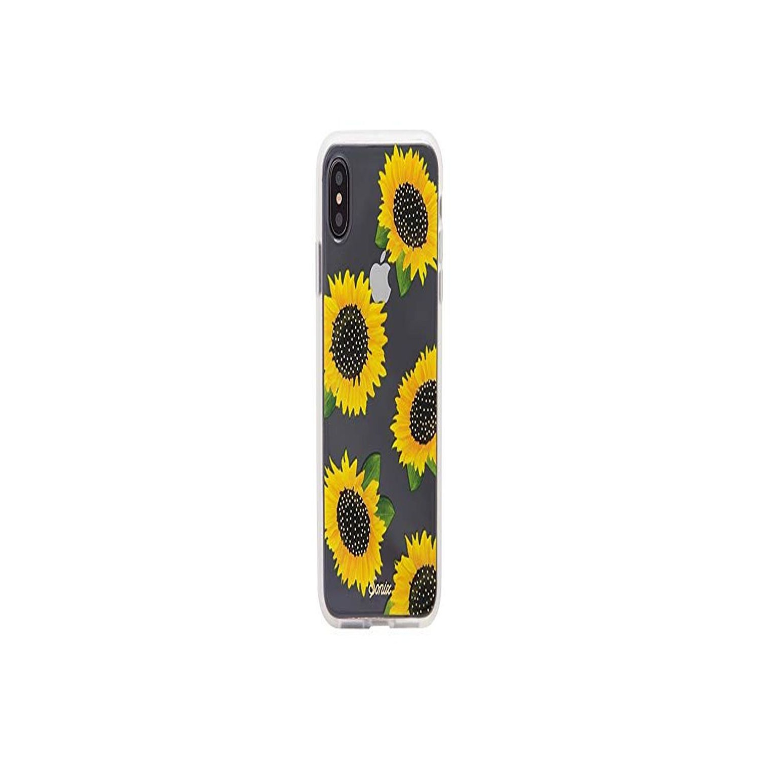 iPhone Xs, iPhone X, Sonix Sunflower Cell Phone Case [Military Drop Test Certified] Womens Clear Coat Seri...