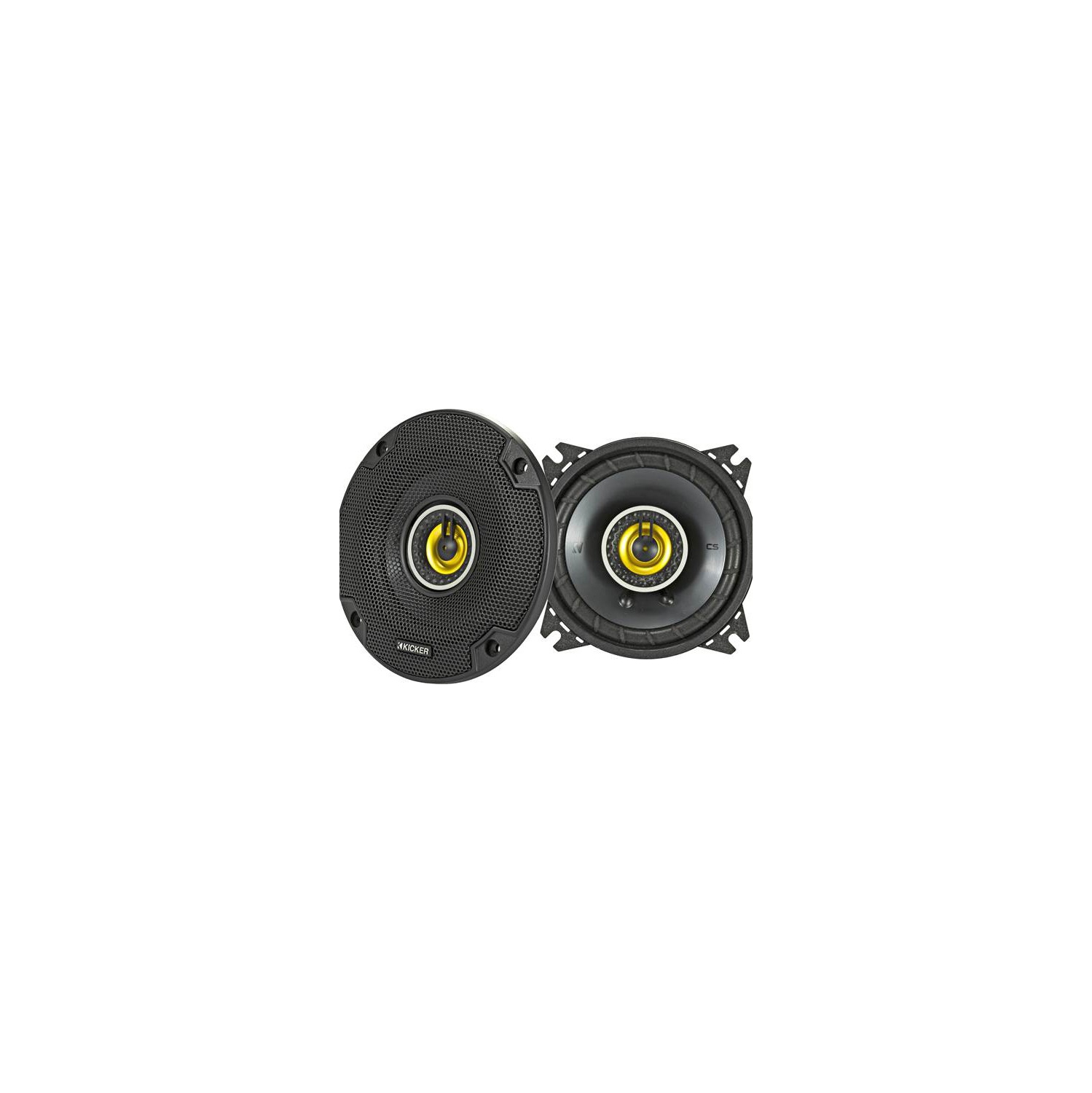 Kicker 46CSC44 4" CS Series 2-Way Coaxial Speakers