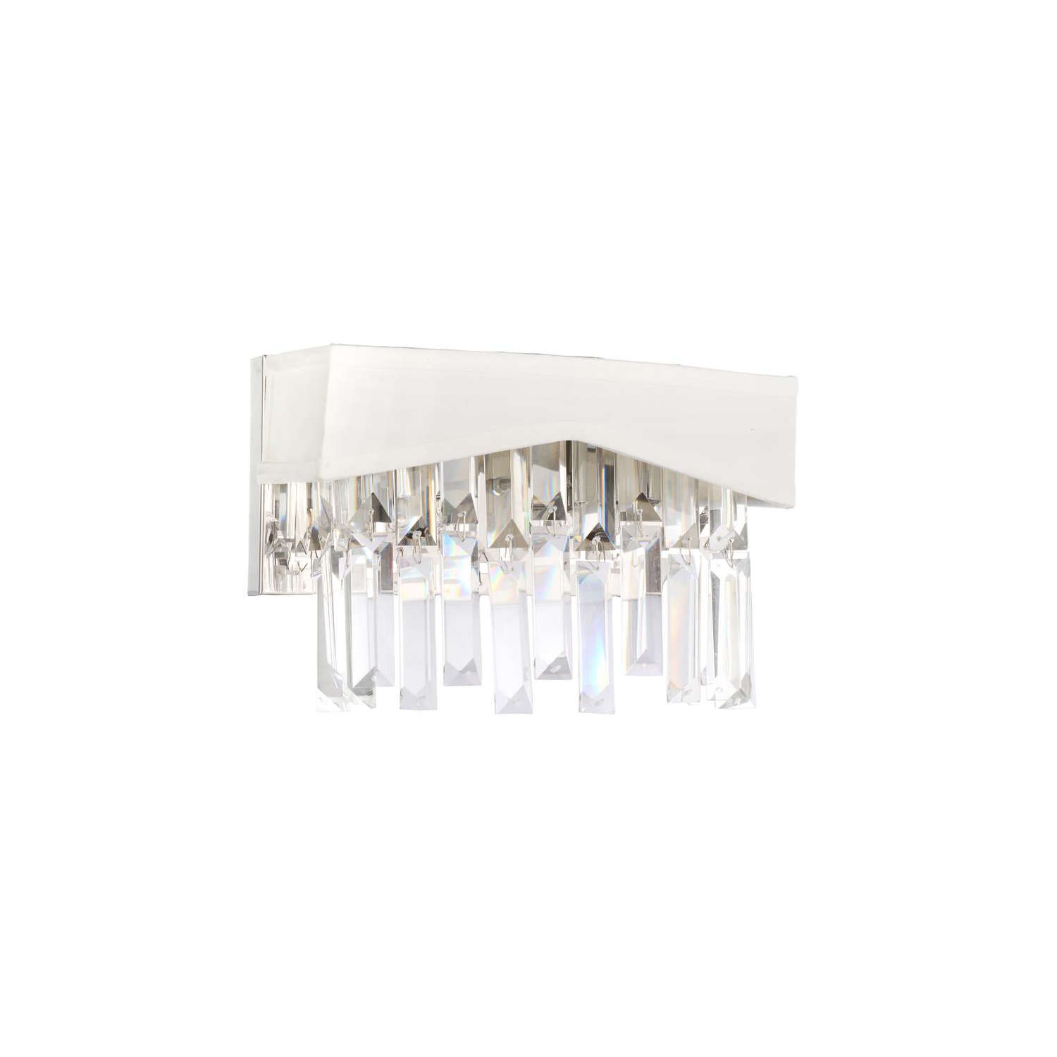 Havely 2 Light Wall Sconce With Chrome Finish