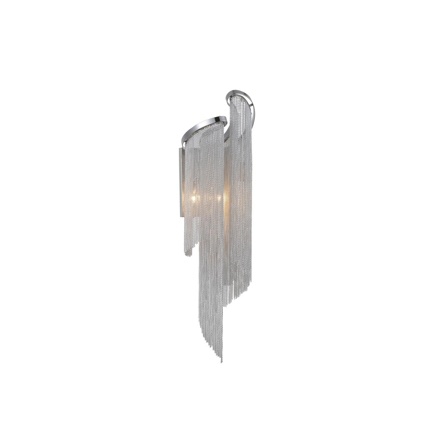 Daisy 2 Light Wall Sconce With Chrome Finish