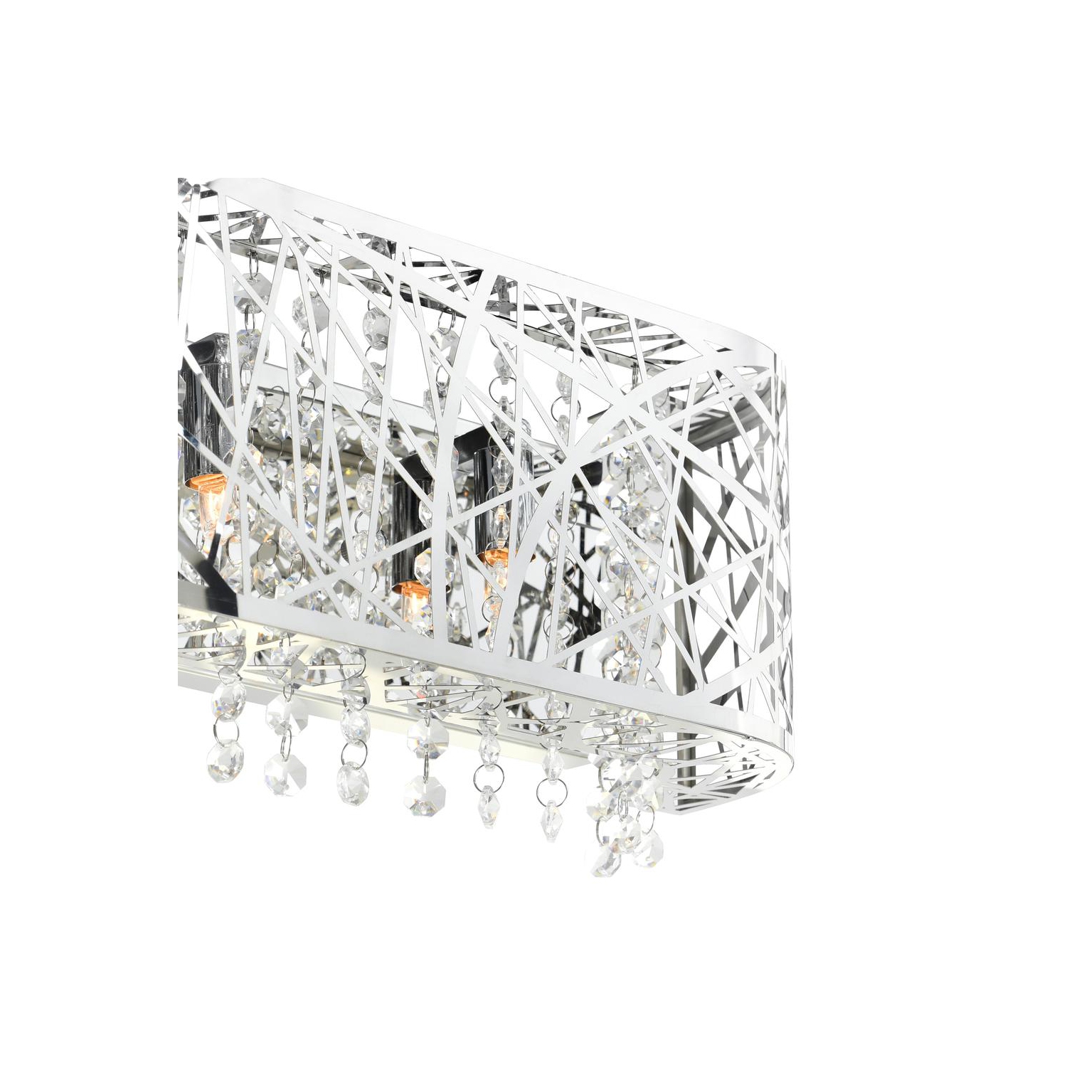 Eternity 4 Light Vanity Light With Chrome Finish