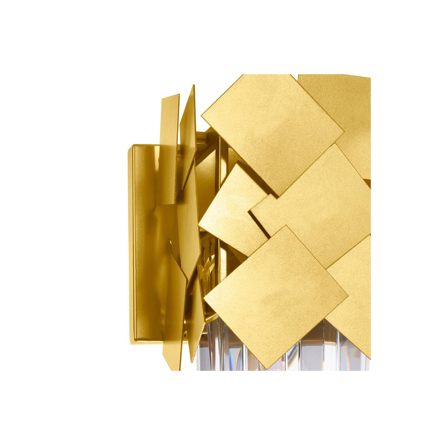 Panache 1 Light Wall Light With Medallion Gold Finish