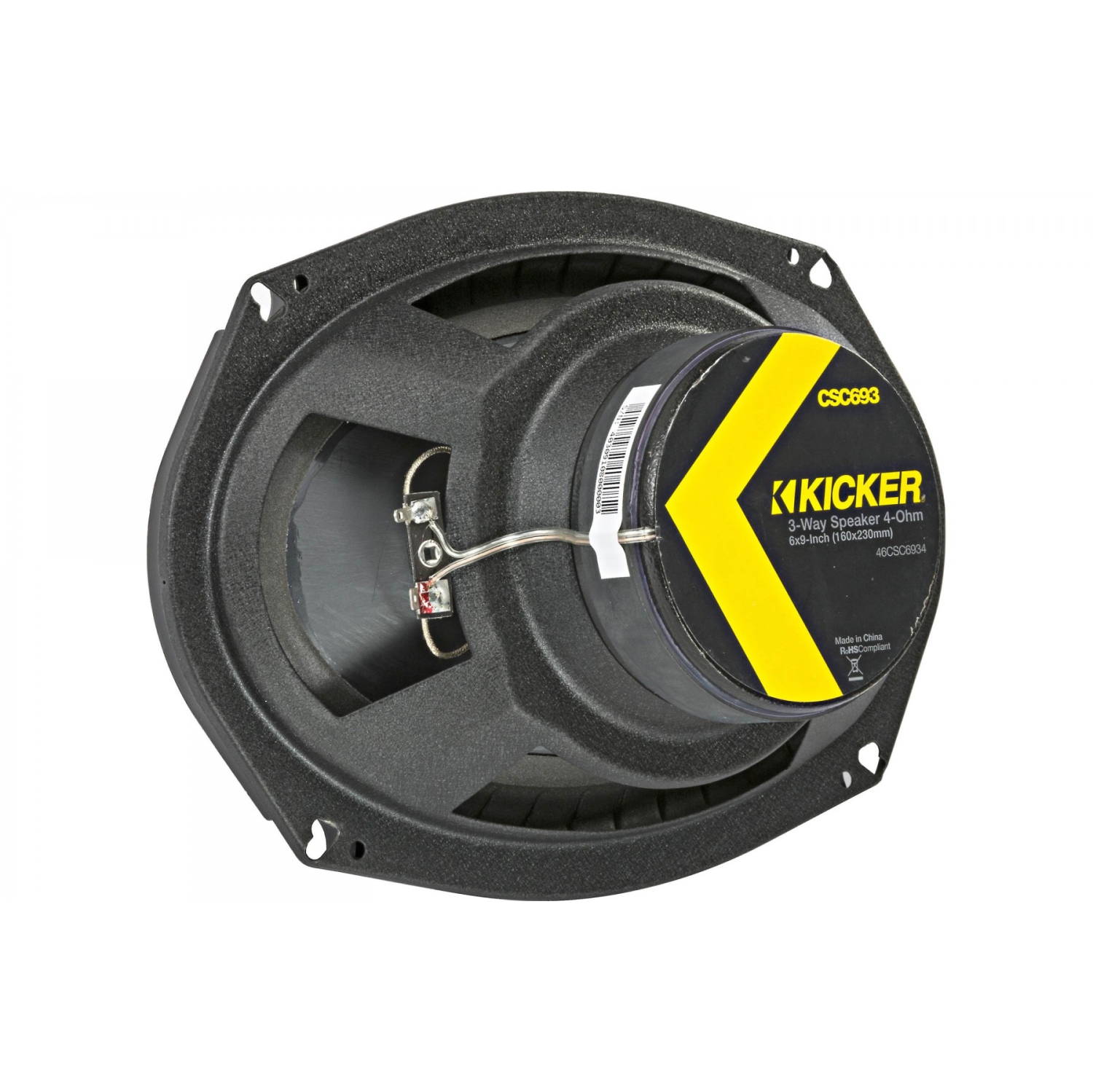 Kicker 46CSC6934 6"x9" CS Series 3-Way Coaxial Speakers