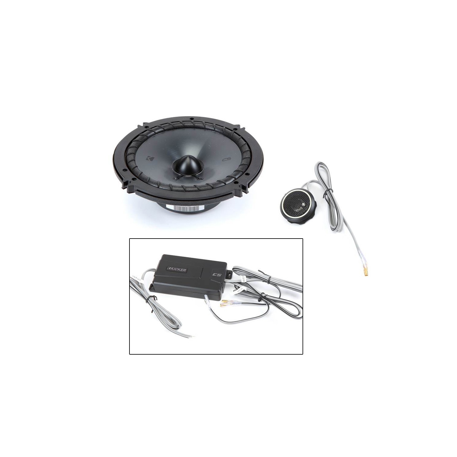 Kicker 46CSS654 6-1/2" Component Speakers