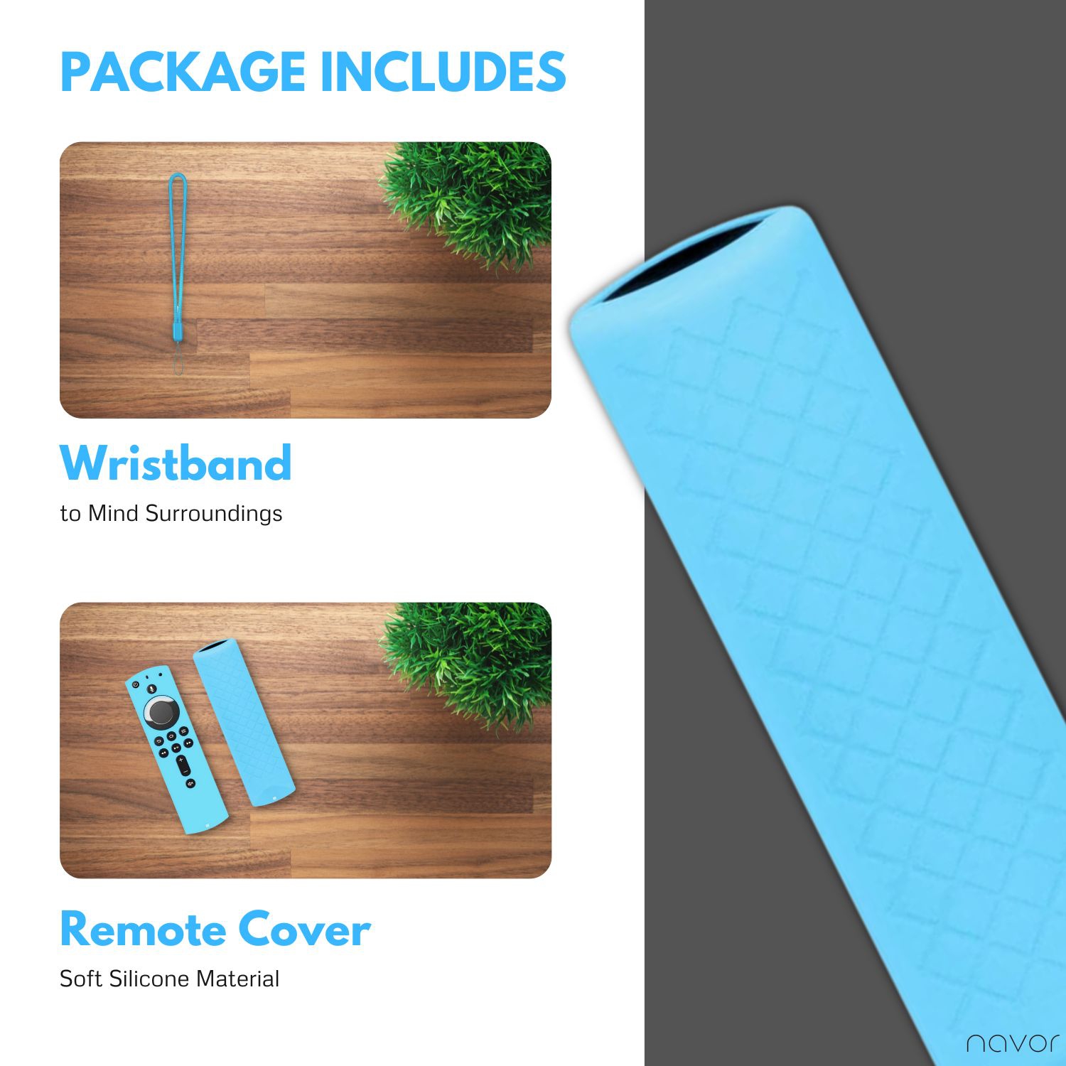 Silicone Case for All-New Alexa Voice Remote for Fire TV Stick 4K, Fire TV Stick, Fire TV (3rd Gen)