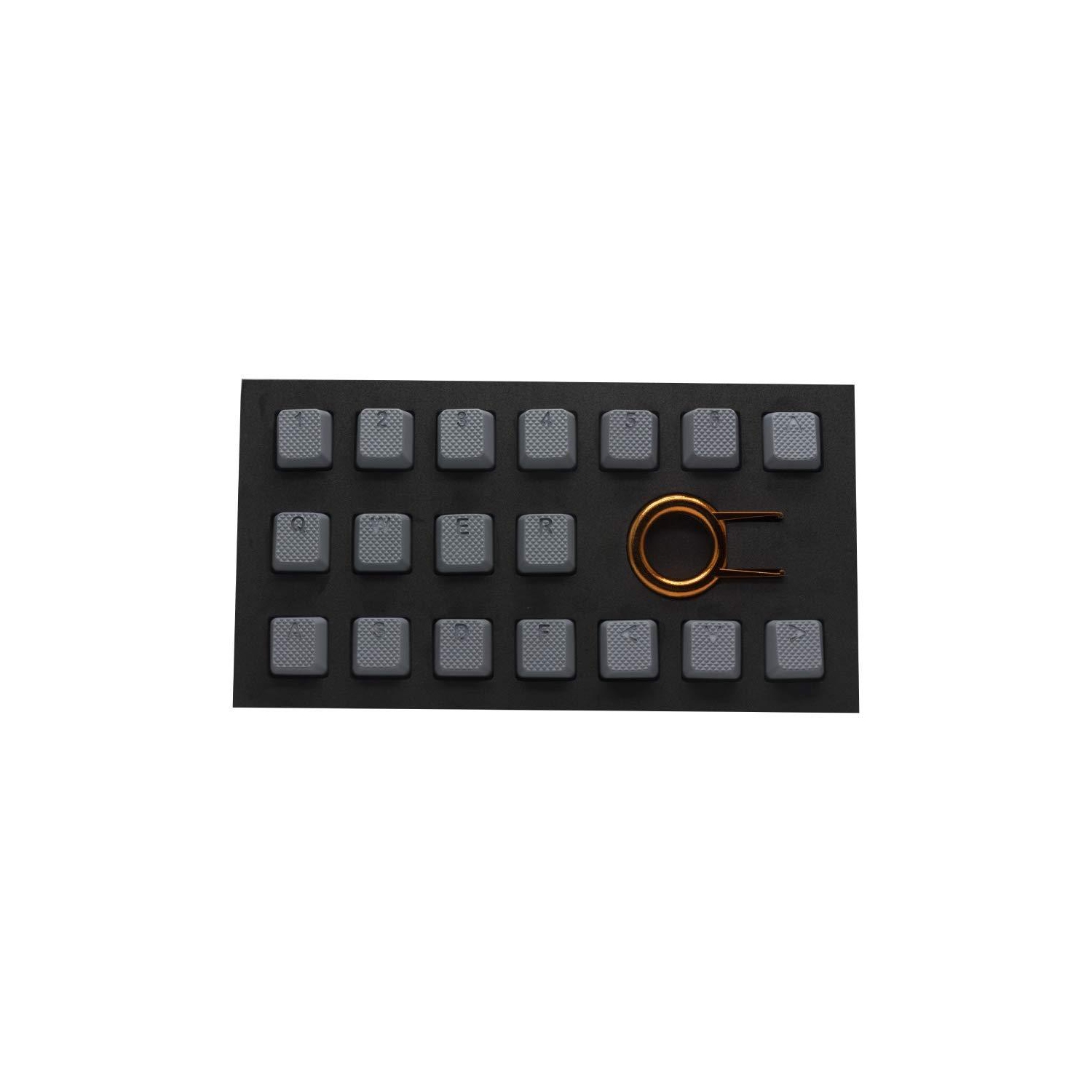 New Rubber Keycap Set - Grey