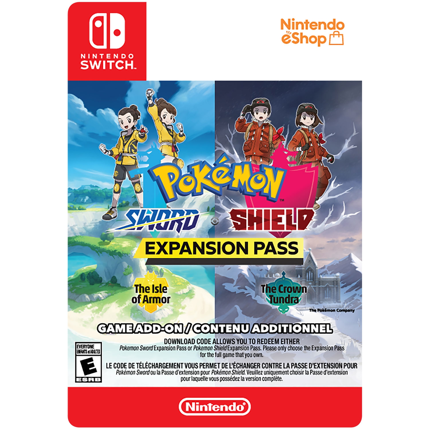 Pokémon Sword/Shield Expansion Pass (Switch) - Digital Download