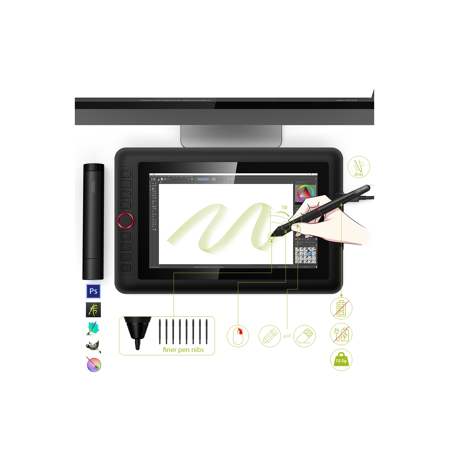 XP-PEN Artist 12 Pro 美品 14434423_3.jpeg