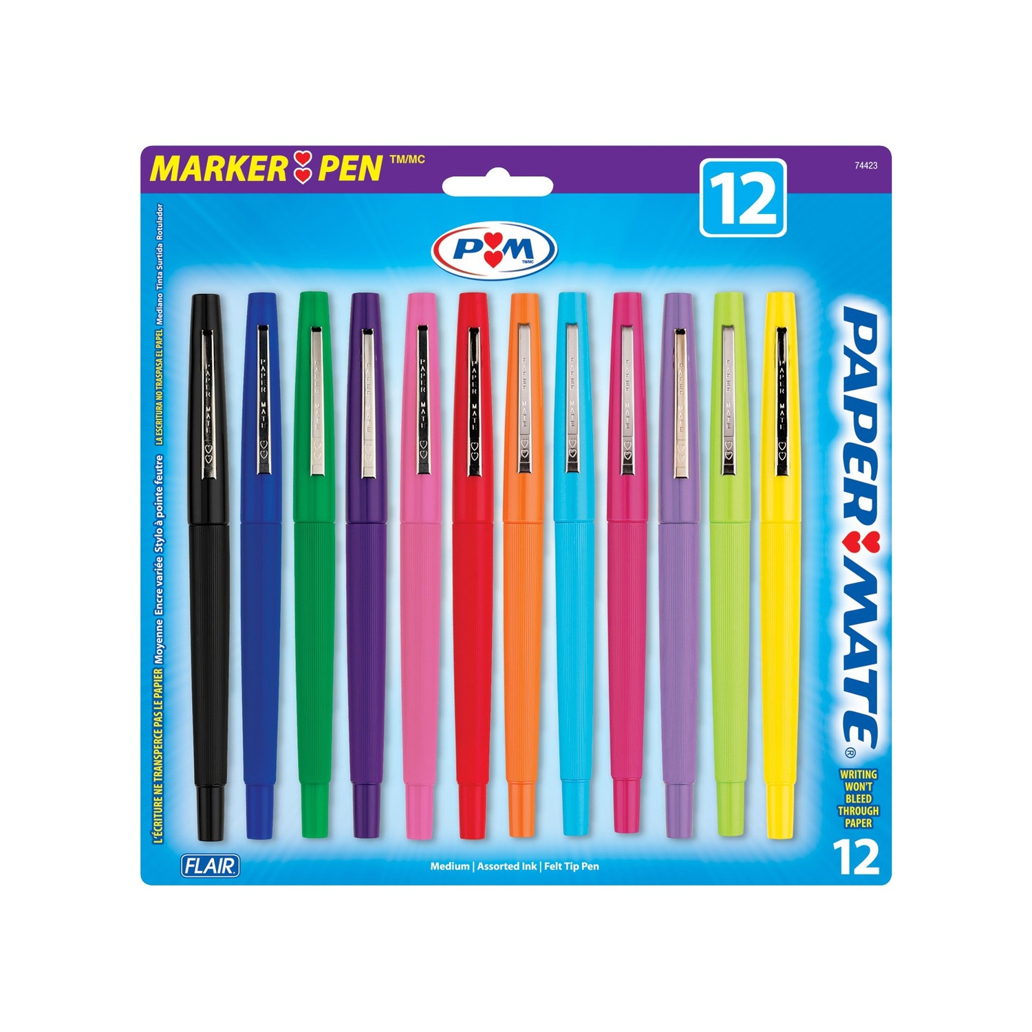 Paper Mate Candy Pop Pack Felt Tip Pens (2027383)