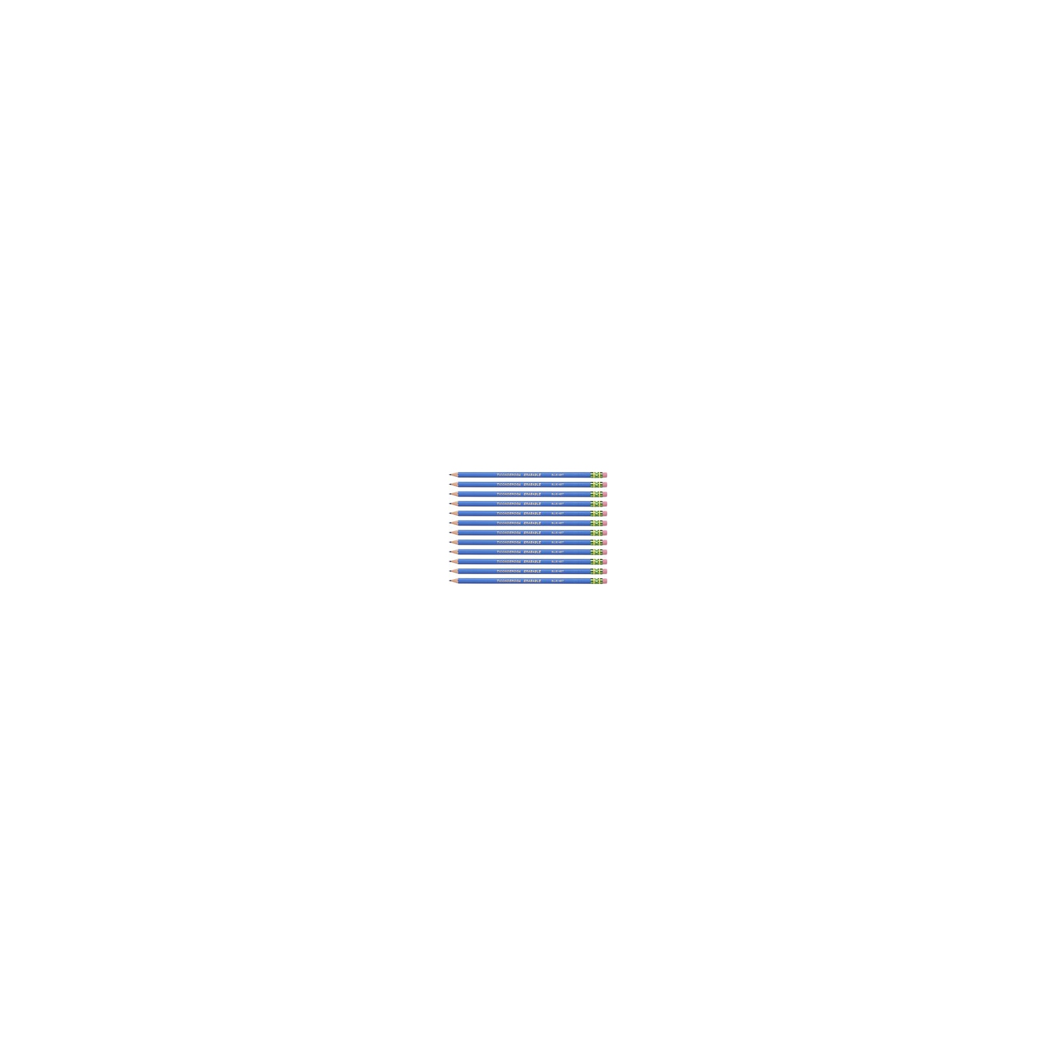 Dixon – crayons à vérifier avec gomme à effacer –