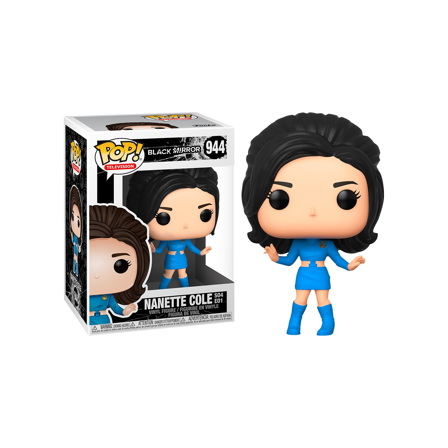Pop Television de 3.75 po - figurine d’action Black Mirror - Nanette Cole S04E01 #944