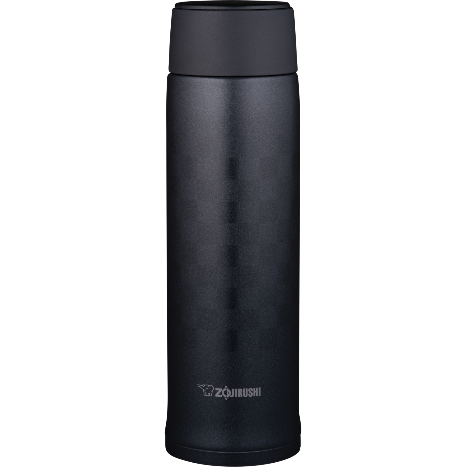 ZOJIRUSHI Twist-Open Stainless Water Bottle SM-NAE48SA - 16oz Ichimatsu Black