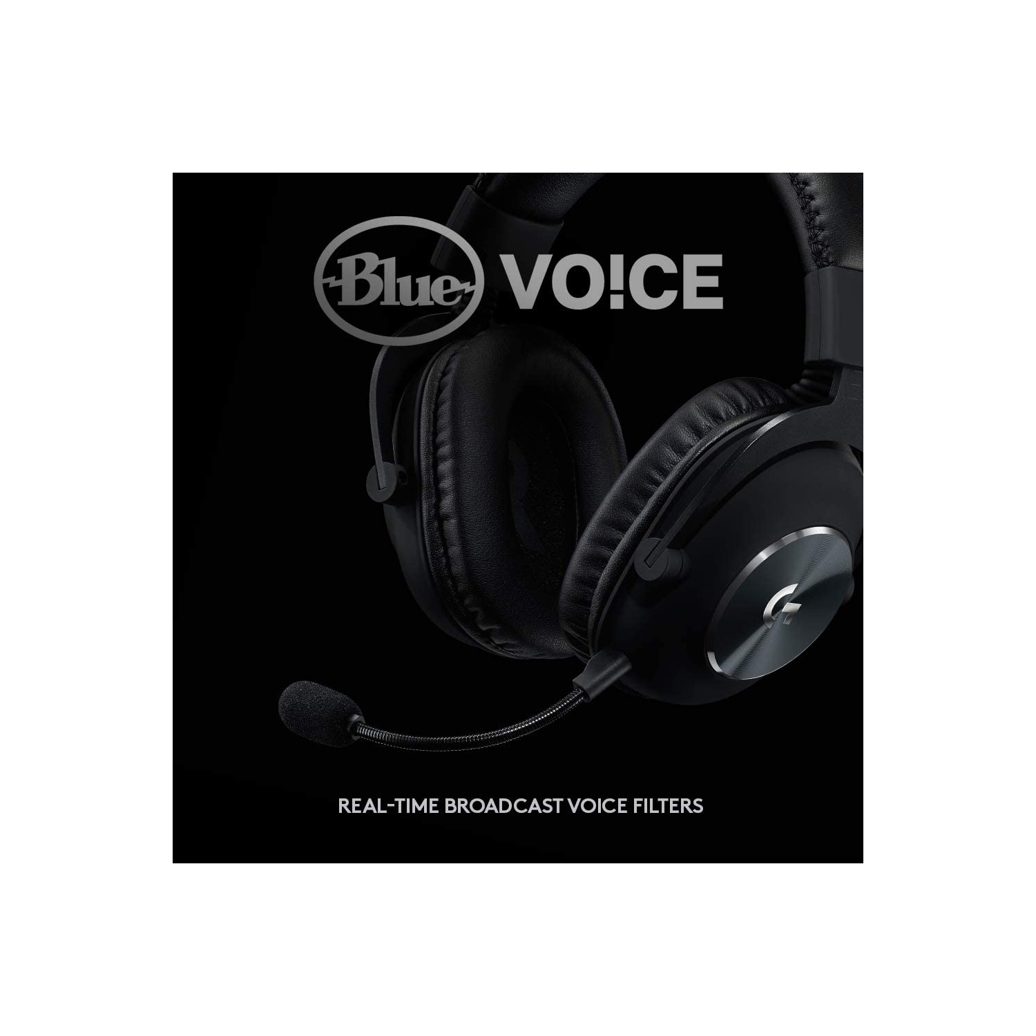 Logitech PRO X Gaming Headset with Blue Vo!ce