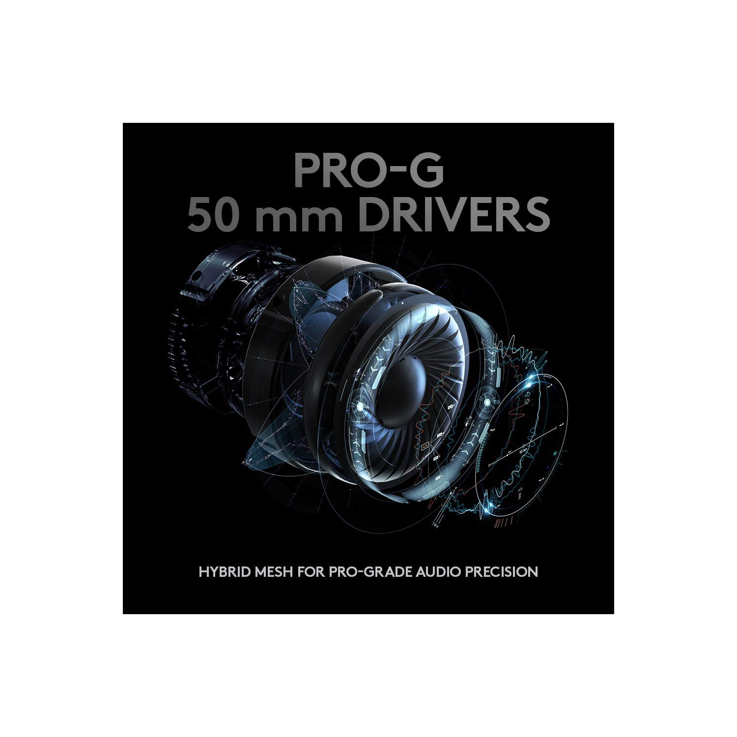 Logitech PRO X Gaming Headset with Blue Vo!ce