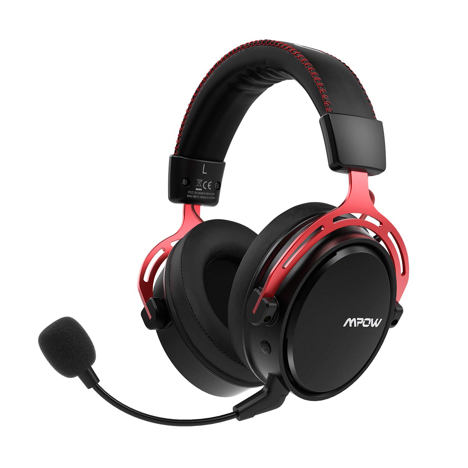 Mpow 2.4G Wireless Gaming Headset for PS4/PC Computer Headset with Dual Chamber Driver,17-hour of Wireless Use