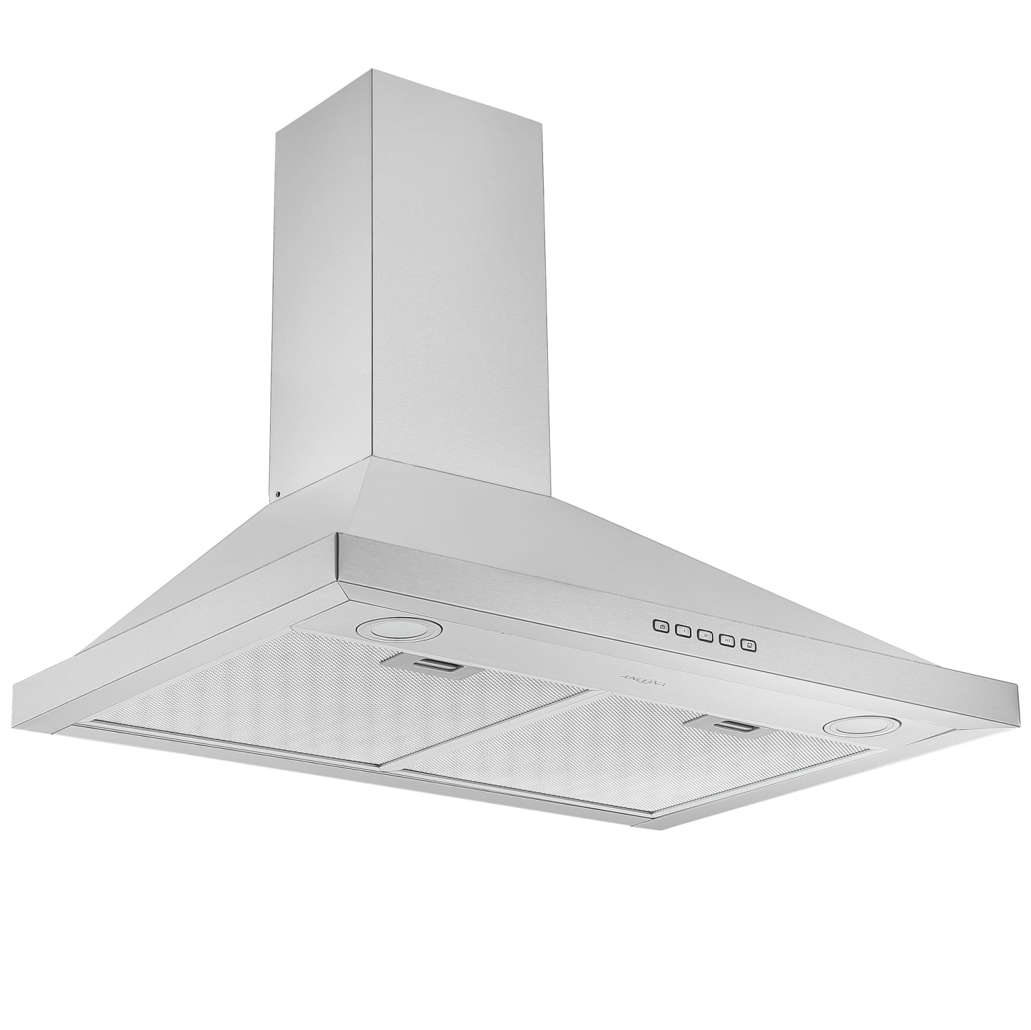 Hotte de cuisinière pyramidale murale convertible de 30&nbsp;po d'Ancona en acier inoxydable&nbsp;