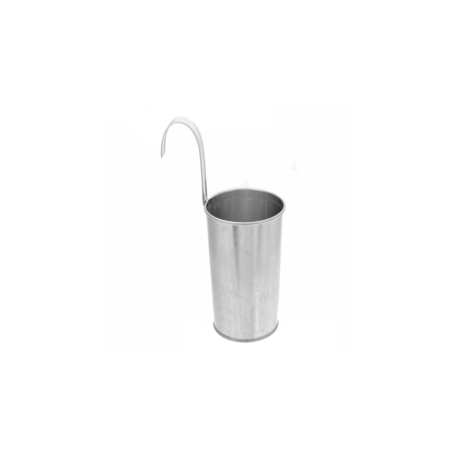 Metal Round Planter With Hook