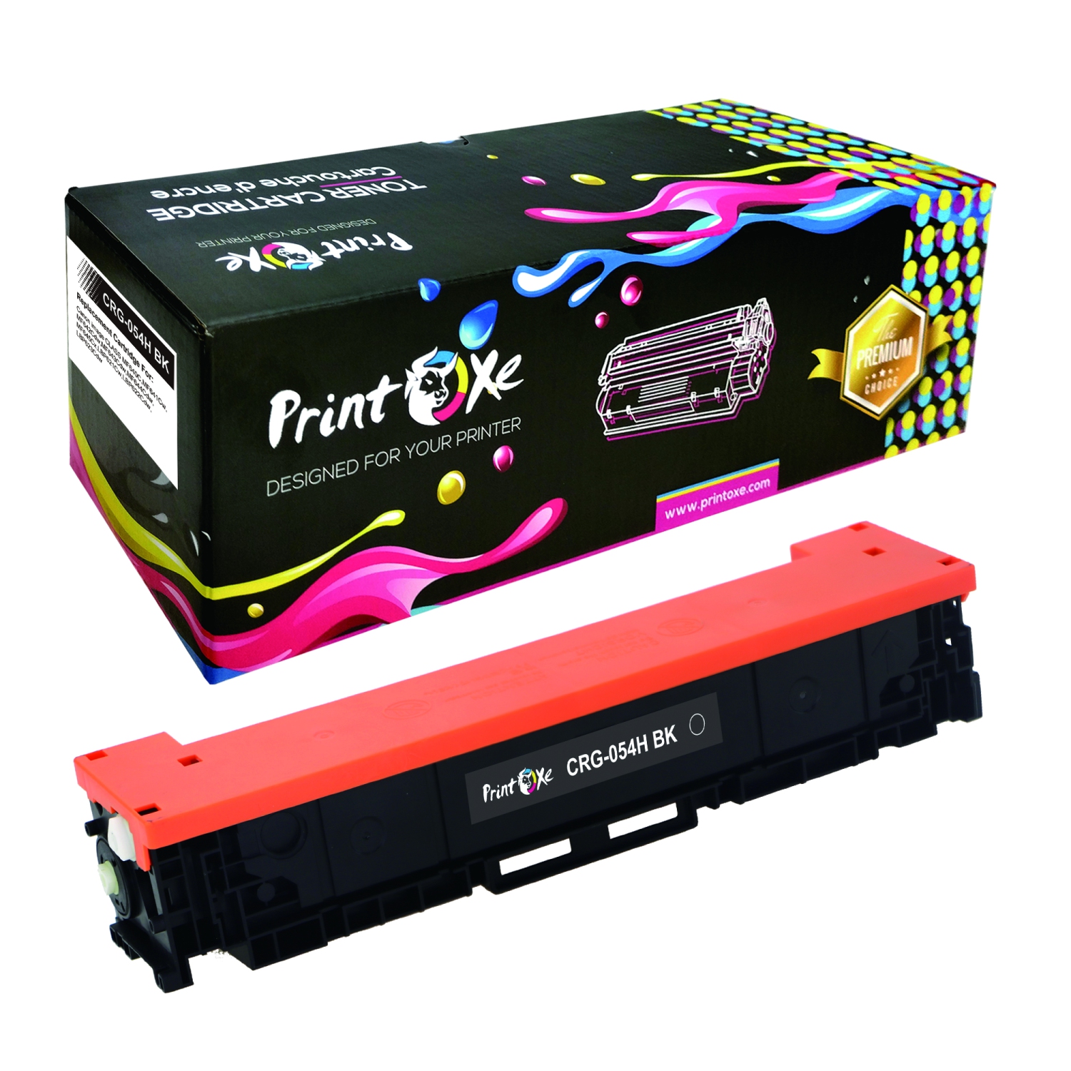 PRINTOXE® CRG 054H BLACK Compatible Toner Cartridge for Canon Color ImageClass MF622cdw MF640C MF641cw MF642cdw MF644cdw LBP620 LBP622cdw